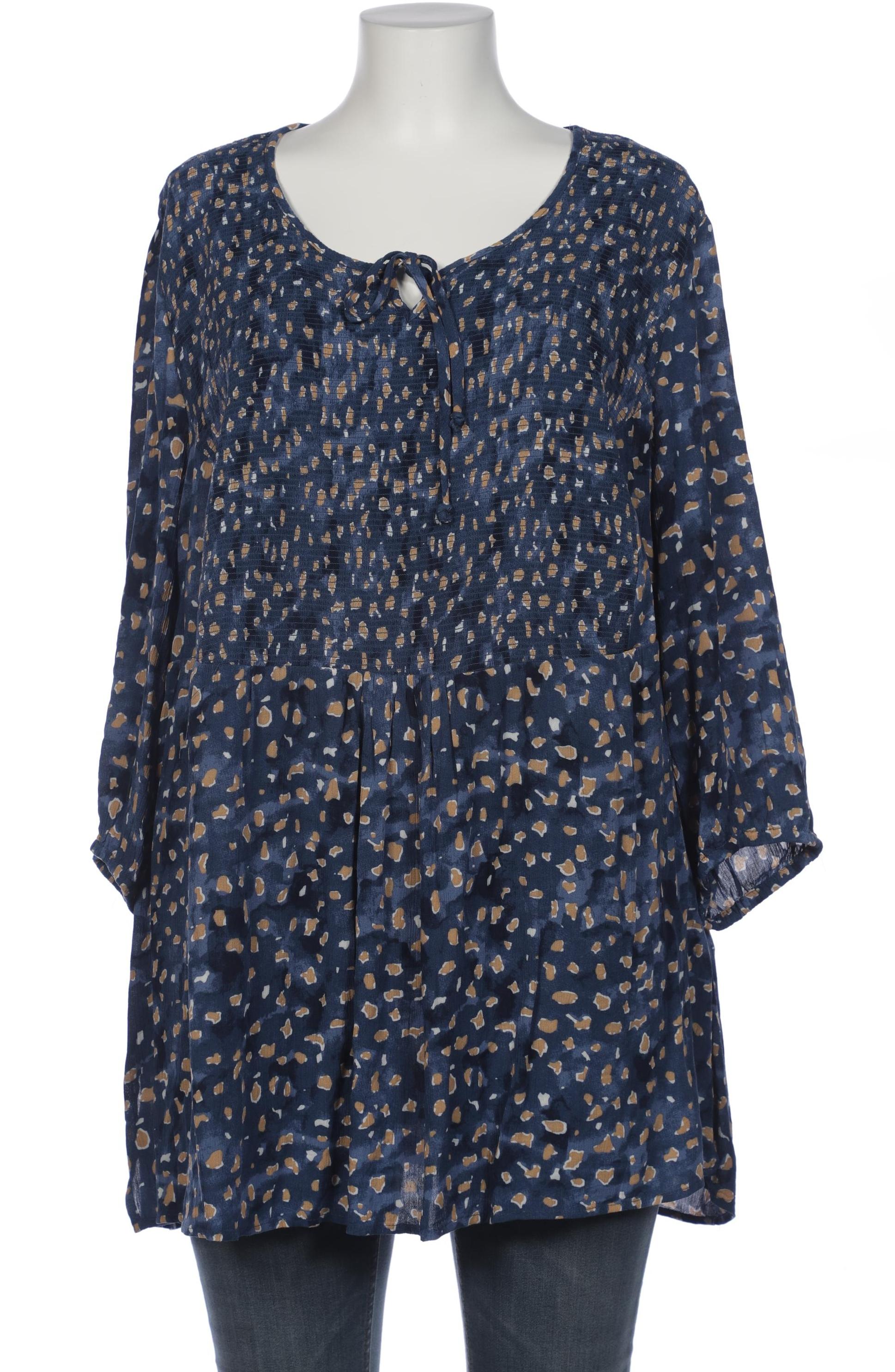

Ulla Popken Damen Bluse, blau, Gr. 50
