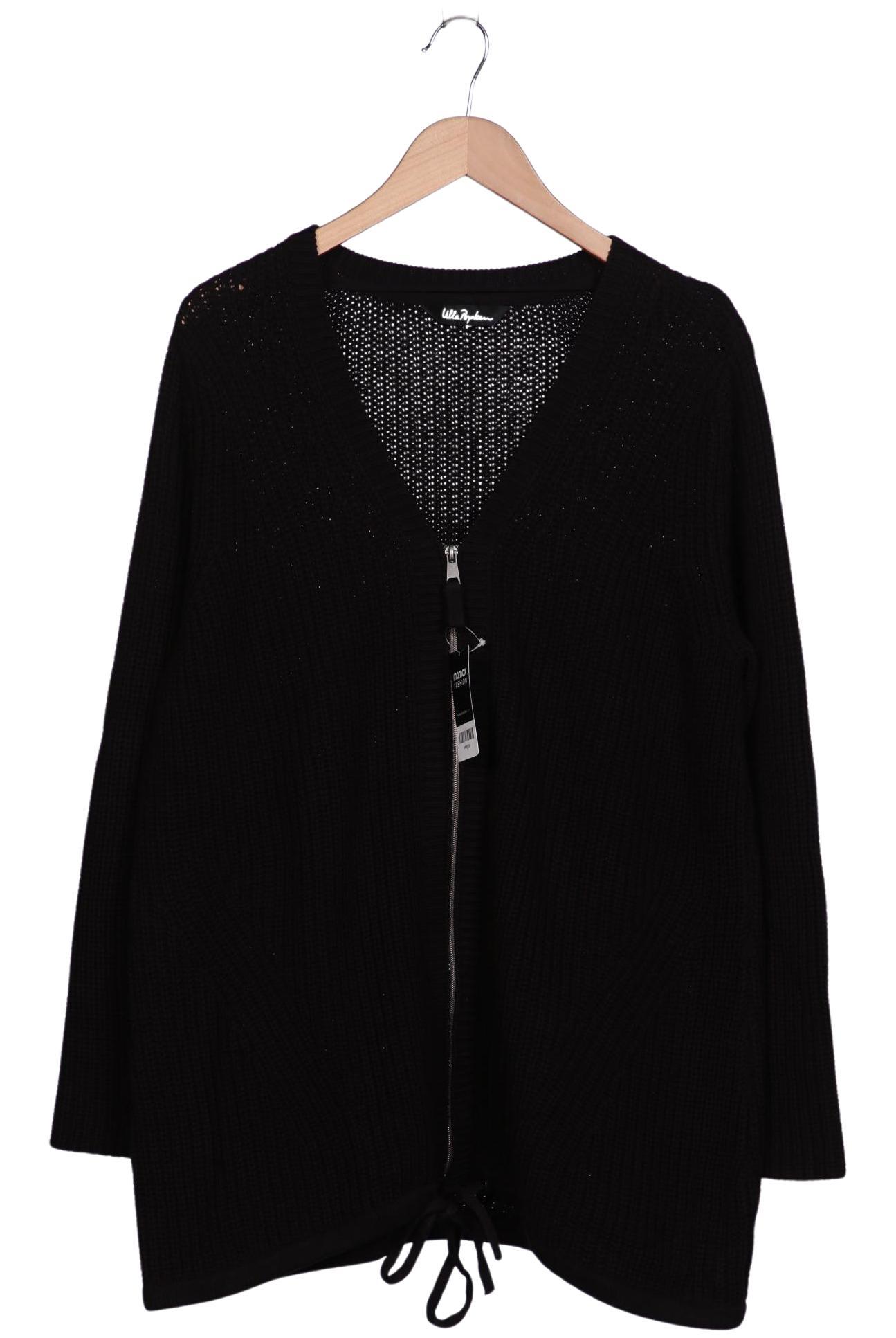 

Ulla Popken Damen Strickjacke, schwarz, Gr. 46