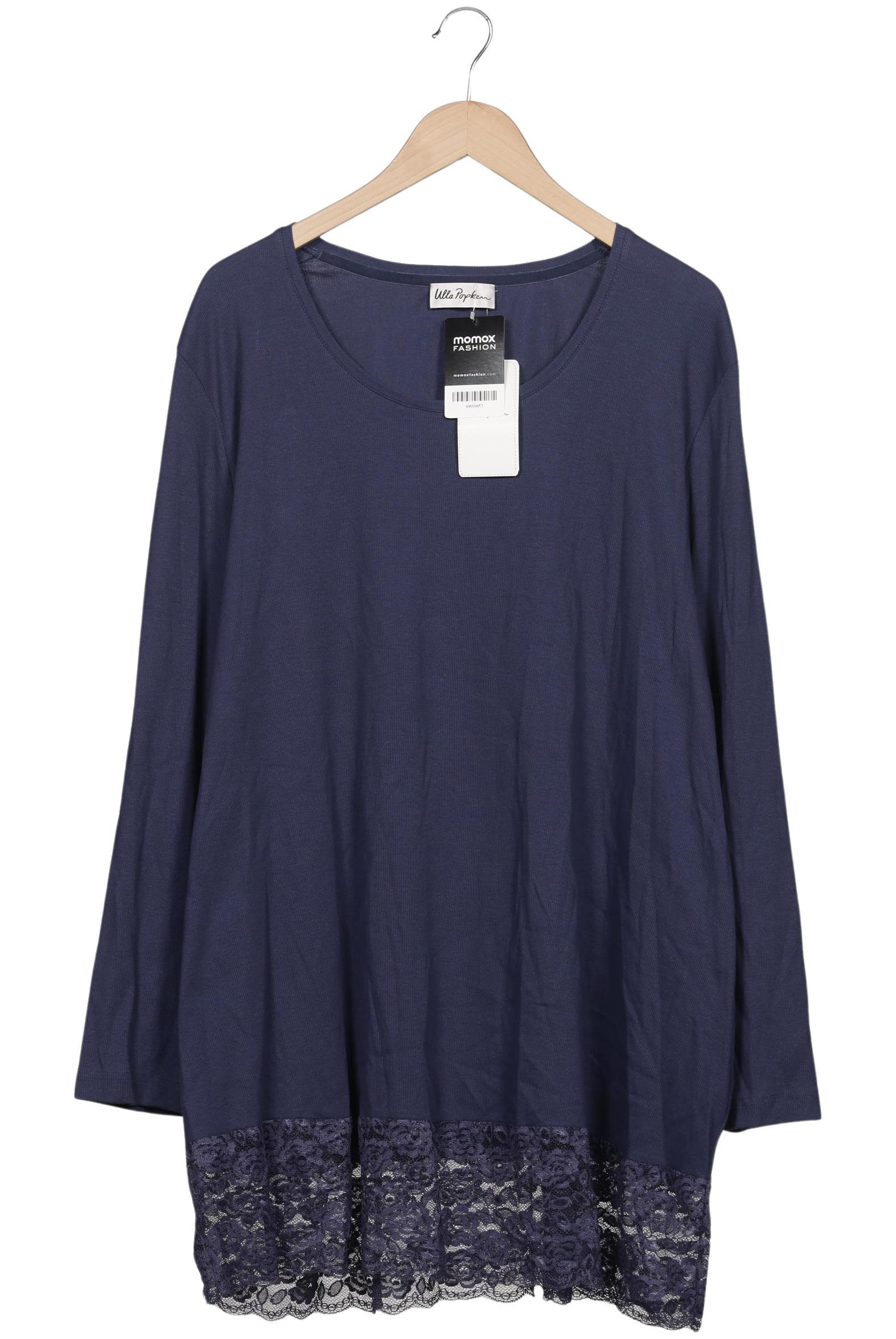 

Ulla Popken Damen Langarmshirt, marineblau, Gr. 58