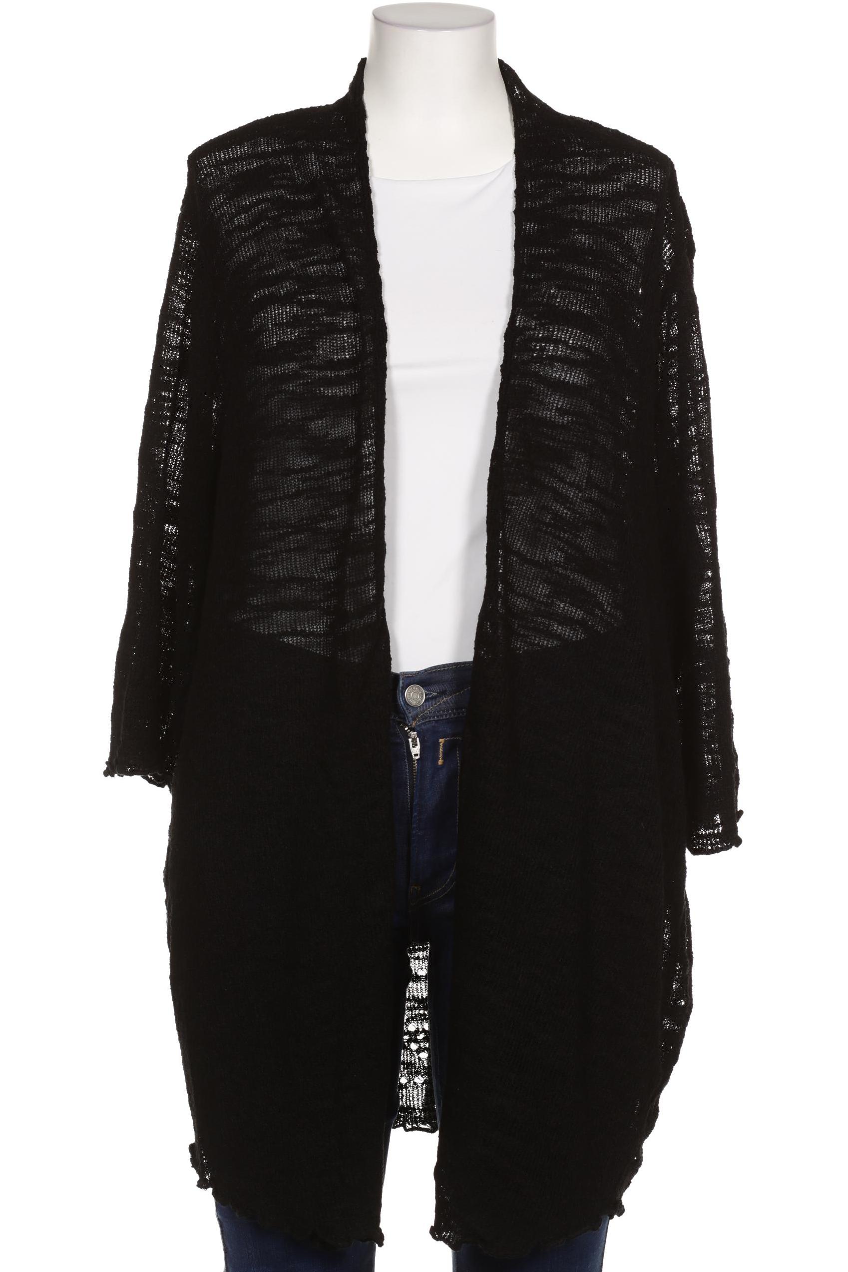 

Ulla Popken Damen Strickjacke, schwarz, Gr. 48