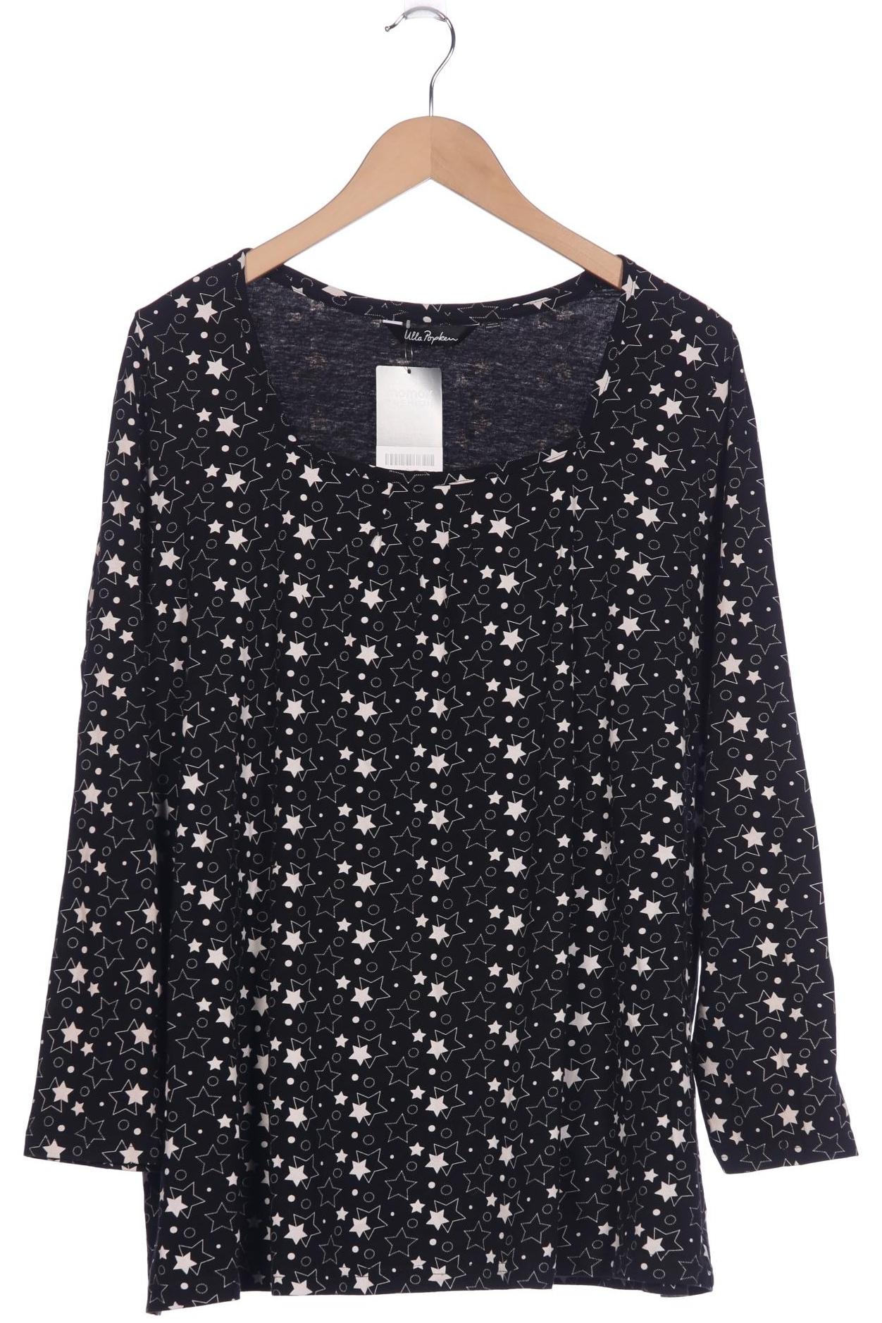 

Ulla Popken Damen Langarmshirt, schwarz, Gr. 50