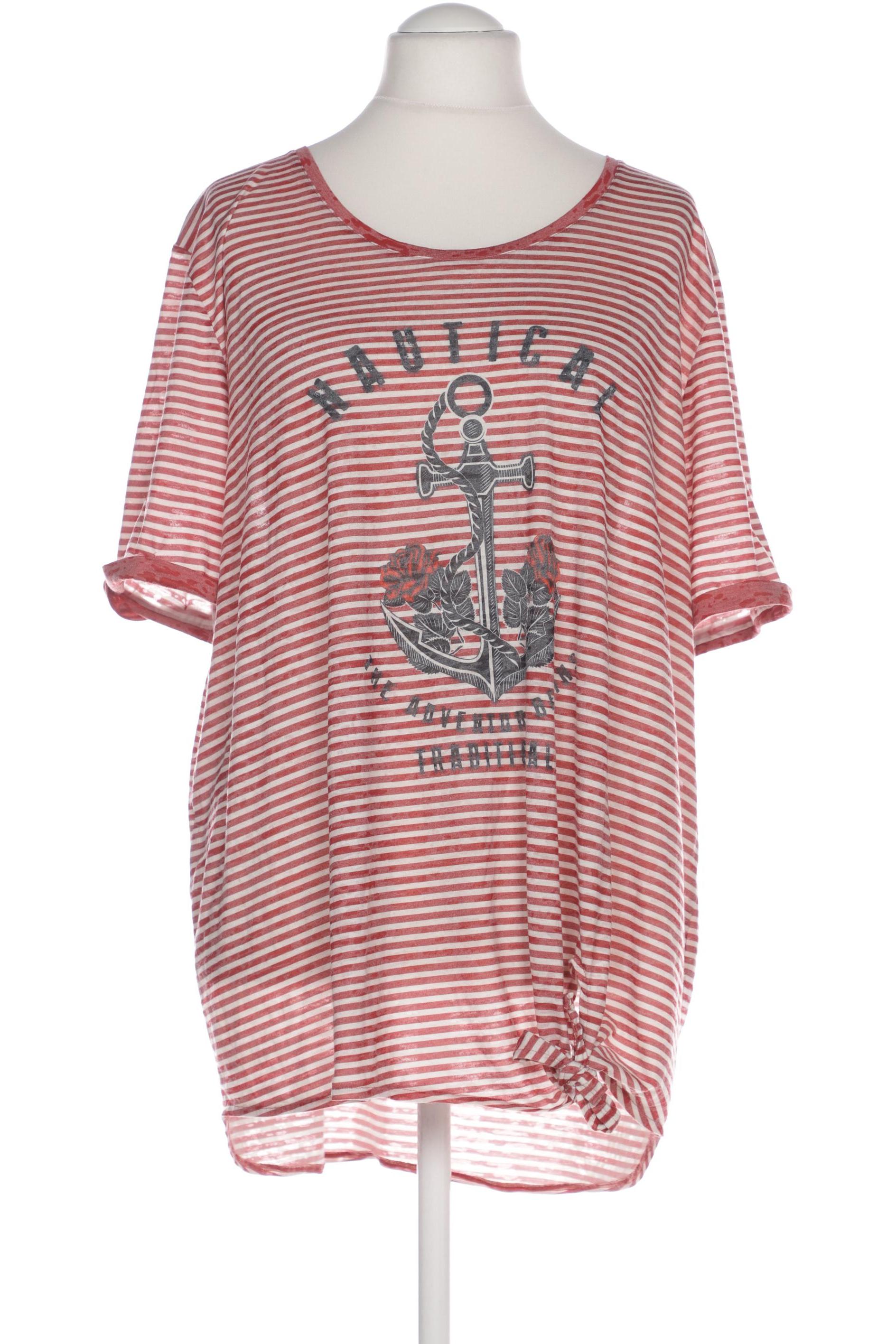 

Ulla Popken Damen T-Shirt, rot, Gr. 52