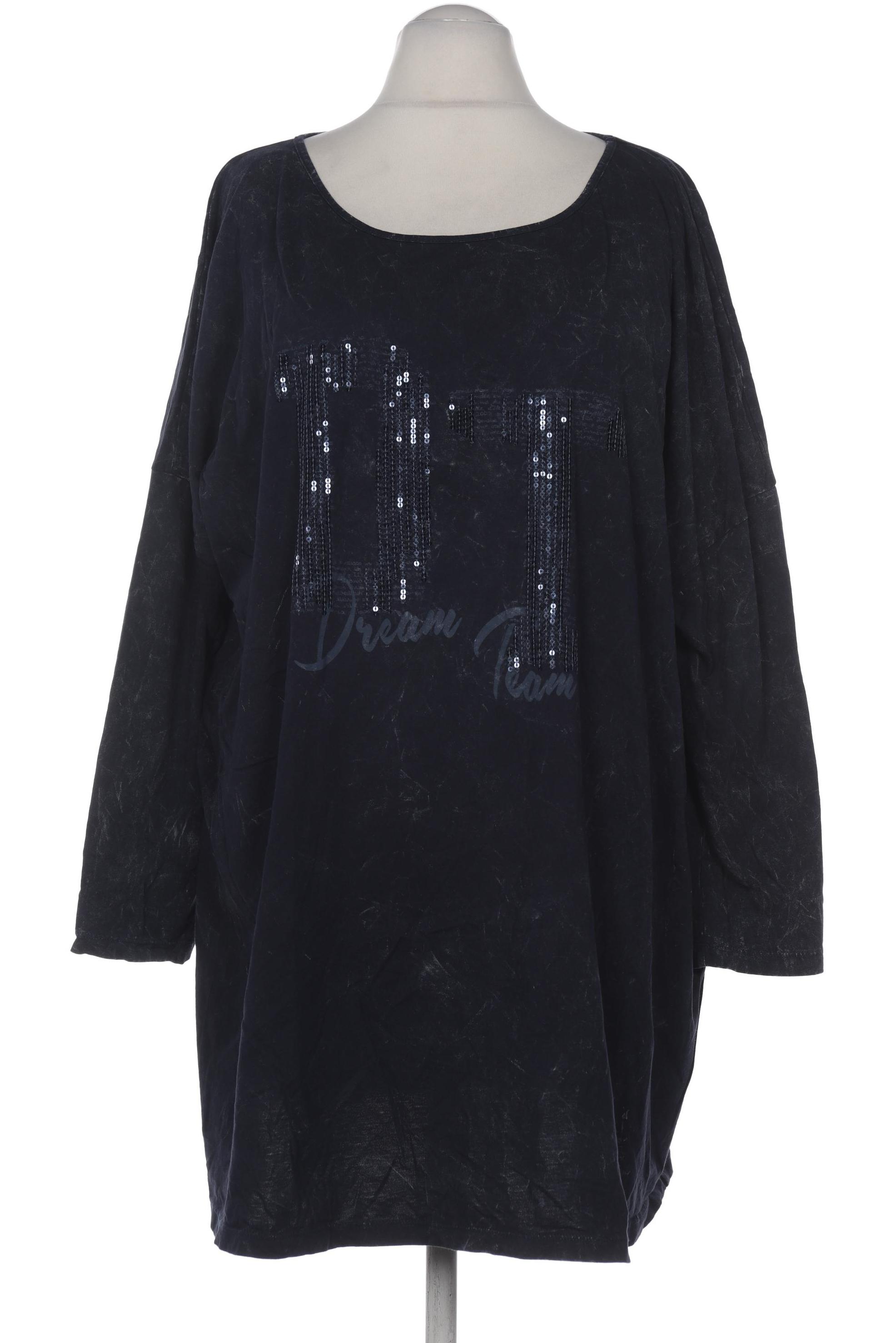 

Ulla Popken Damen Langarmshirt, marineblau, Gr. 58