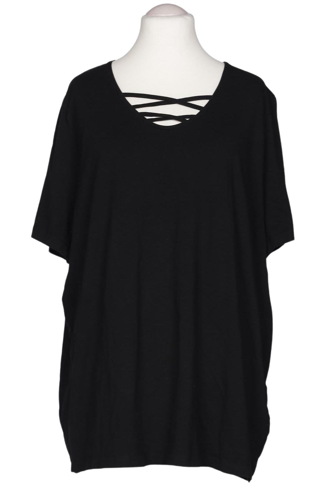 

Ulla Popken Damen T-Shirt, schwarz, Gr. 54