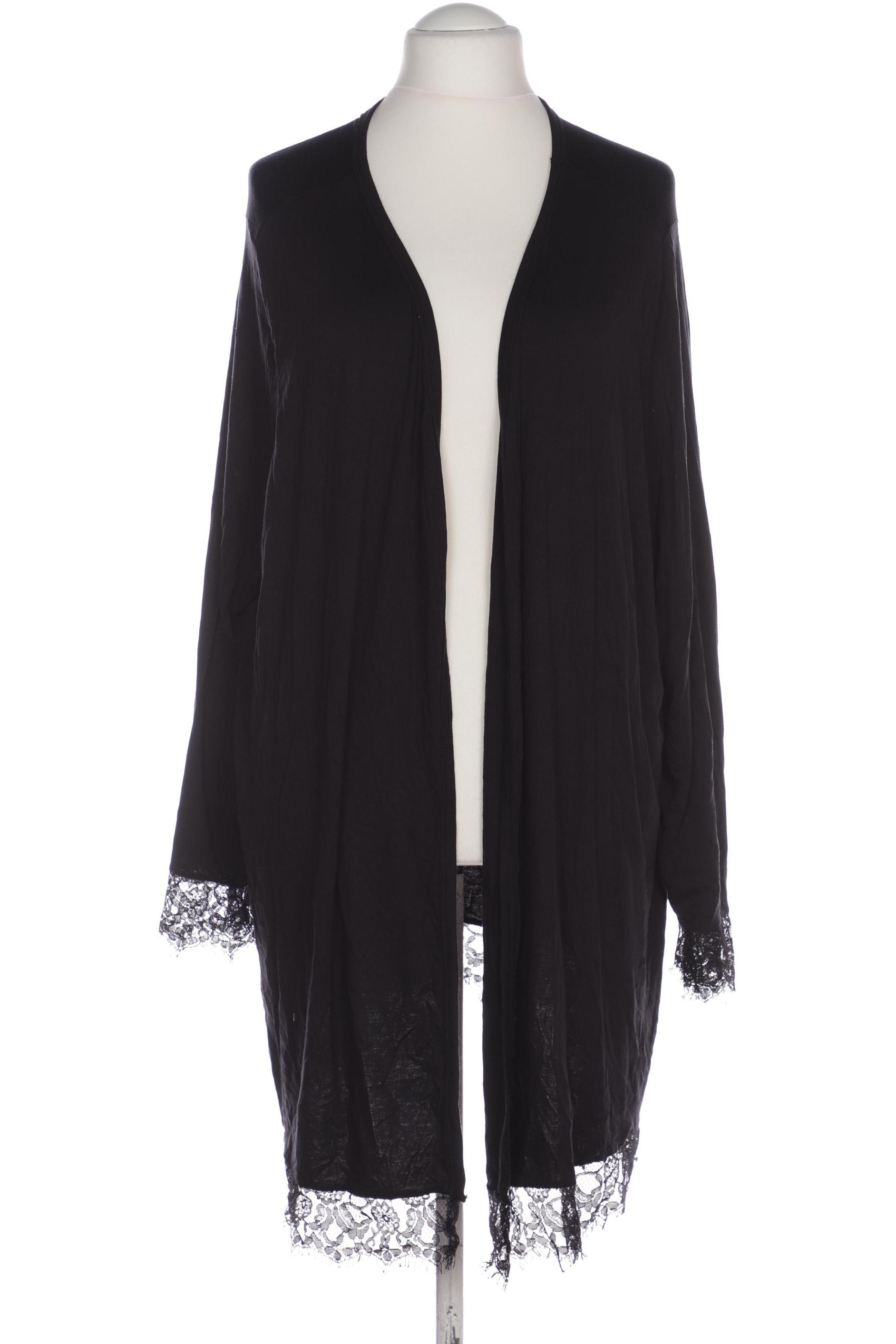 

Ulla Popken Damen Strickjacke, schwarz, Gr. 58