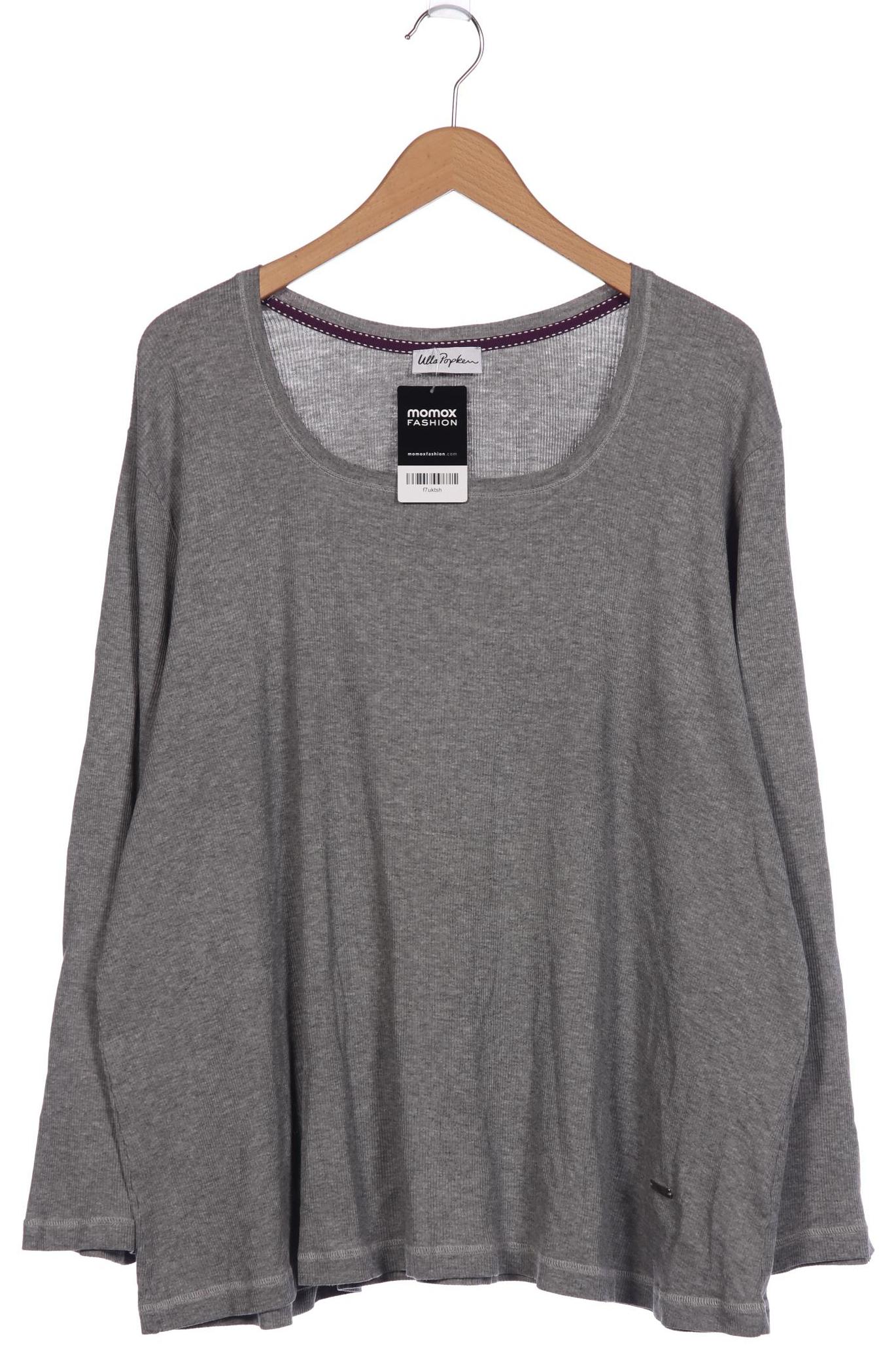 

Ulla Popken Damen Langarmshirt, grau