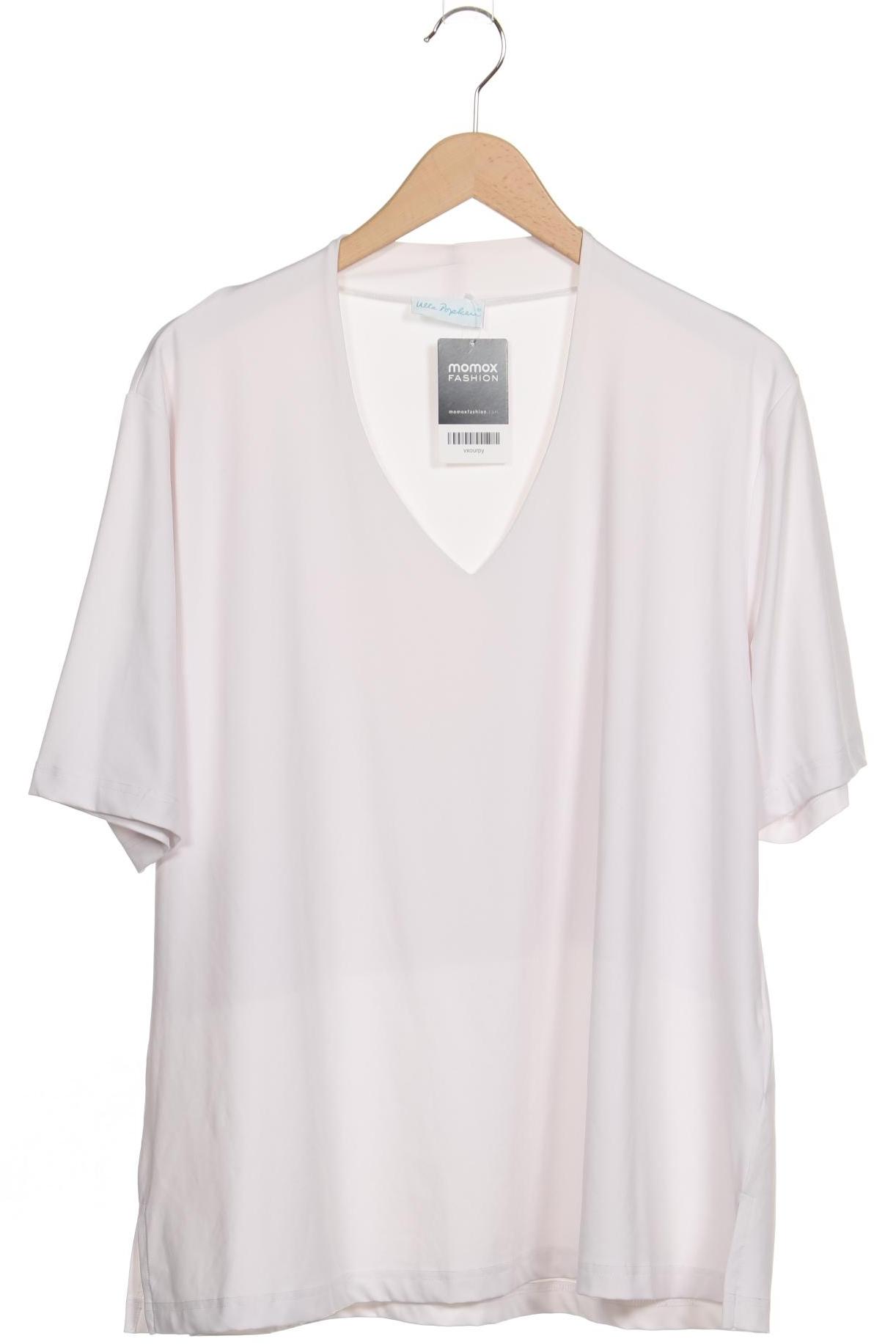 

Ulla Popken Damen T-Shirt, weiß, Gr. 50