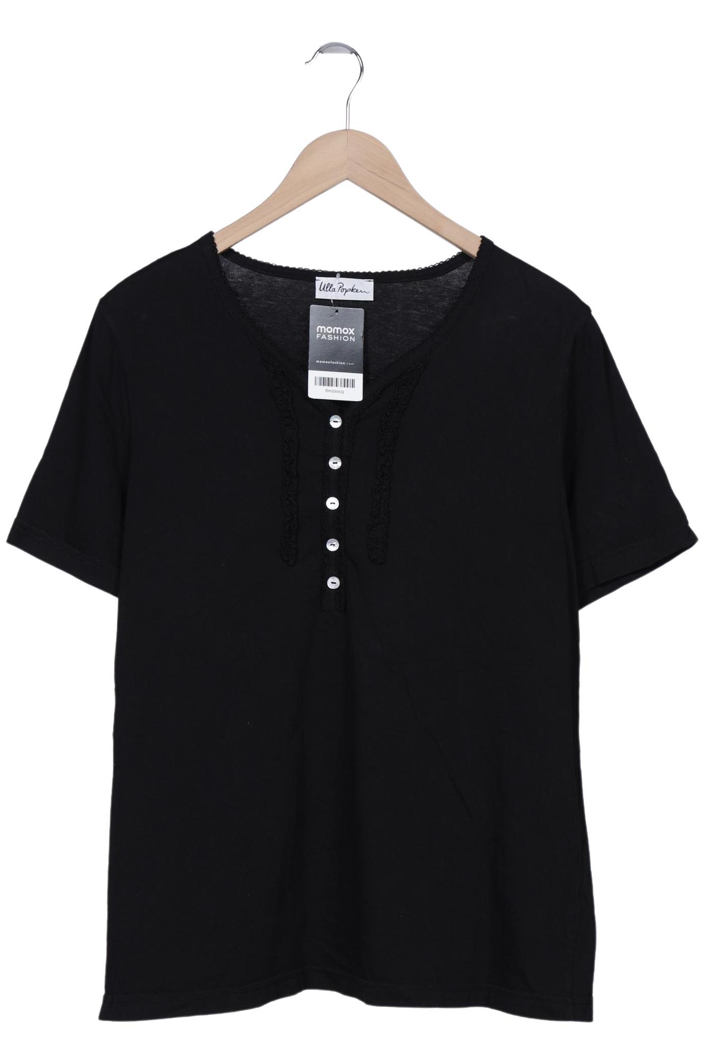 

Ulla Popken Damen T-Shirt, schwarz, Gr. 46