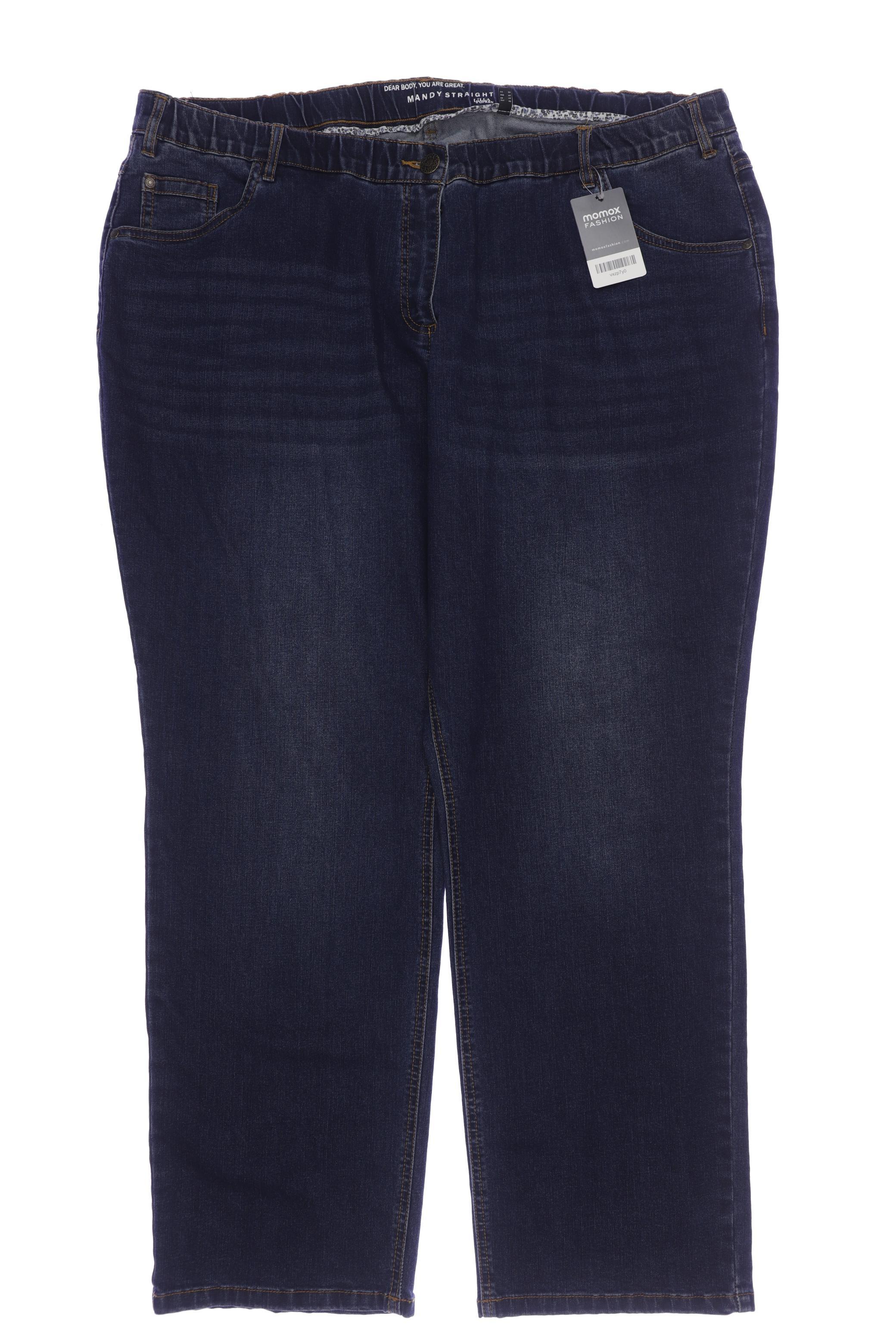 

Ulla Popken Damen Jeans, marineblau, Gr. 27