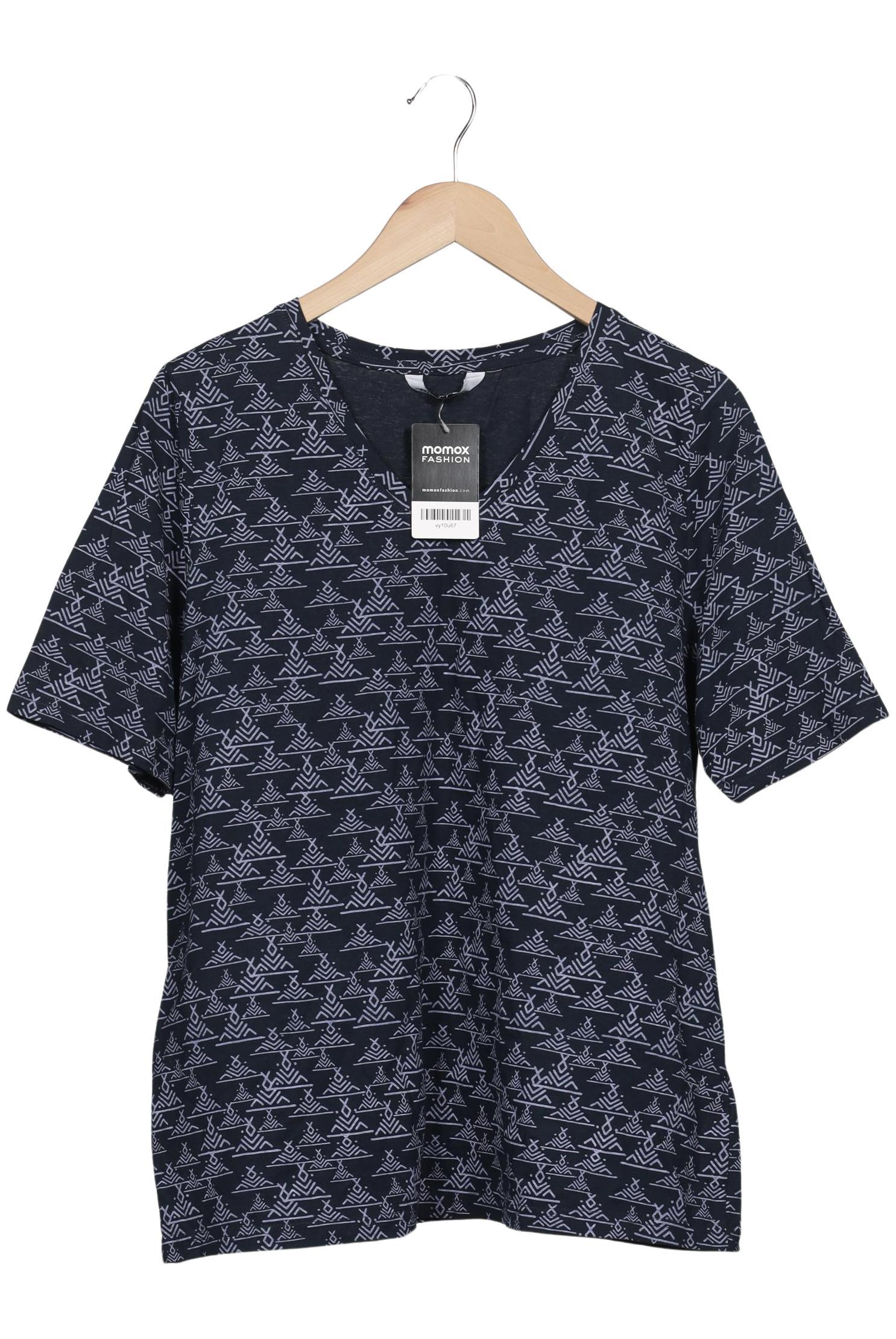 

Ulla Popken Damen T-Shirt, marineblau, Gr. 48