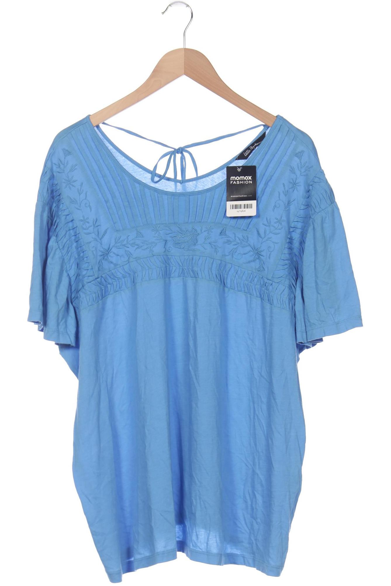 

Ulla Popken Damen T-Shirt, blau, Gr. 48