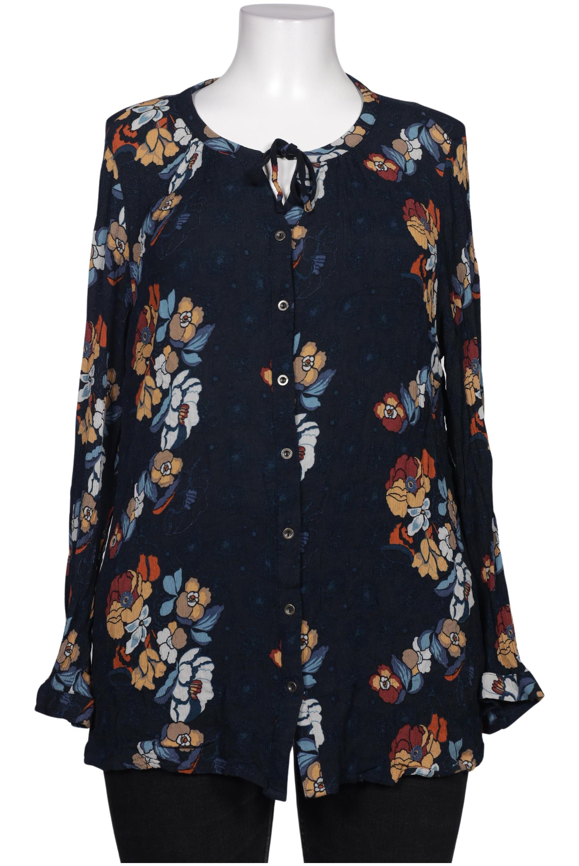 

Ulla Popken Damen Bluse, marineblau, Gr. 46