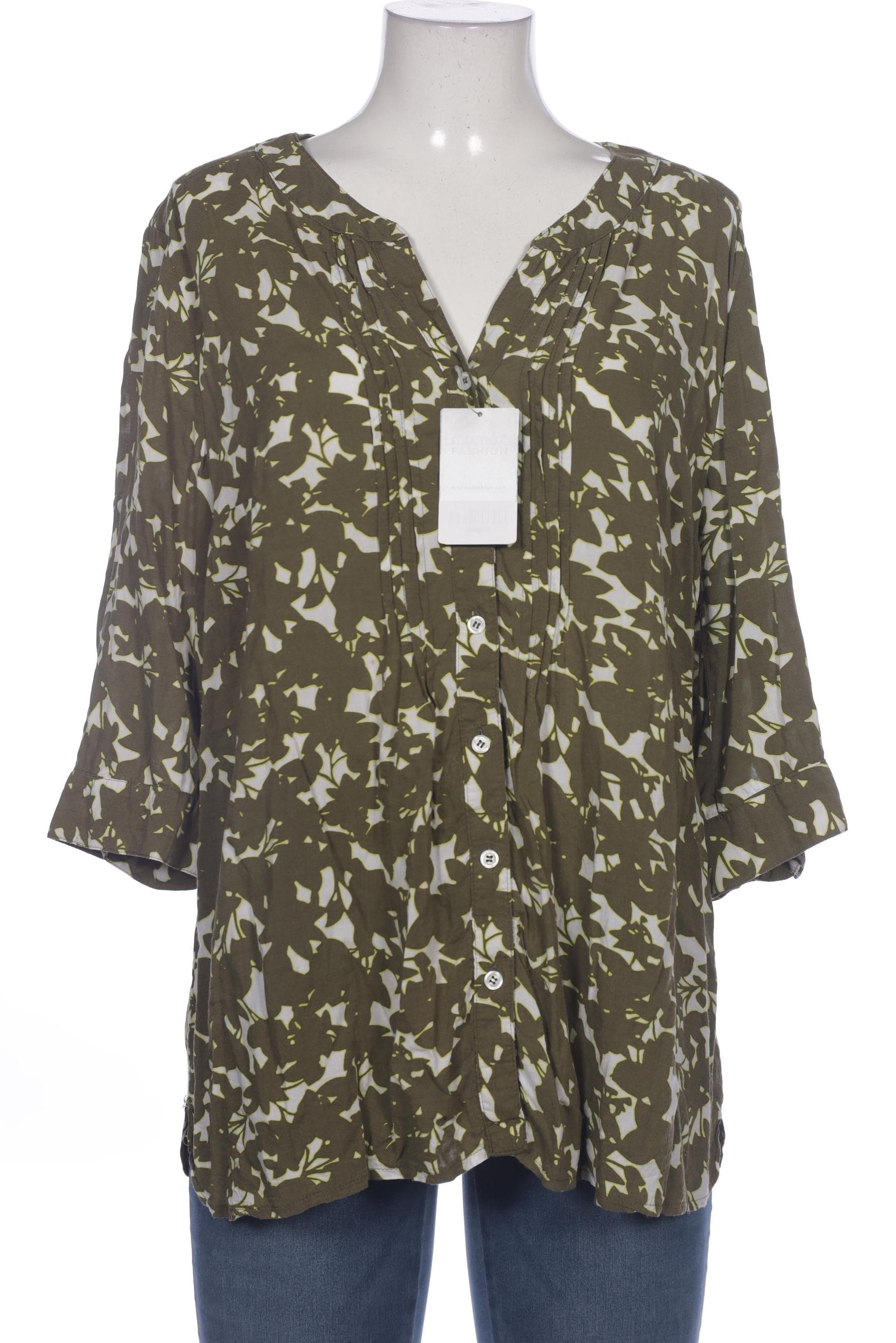 

Ulla Popken Damen Bluse, grün, Gr. 42