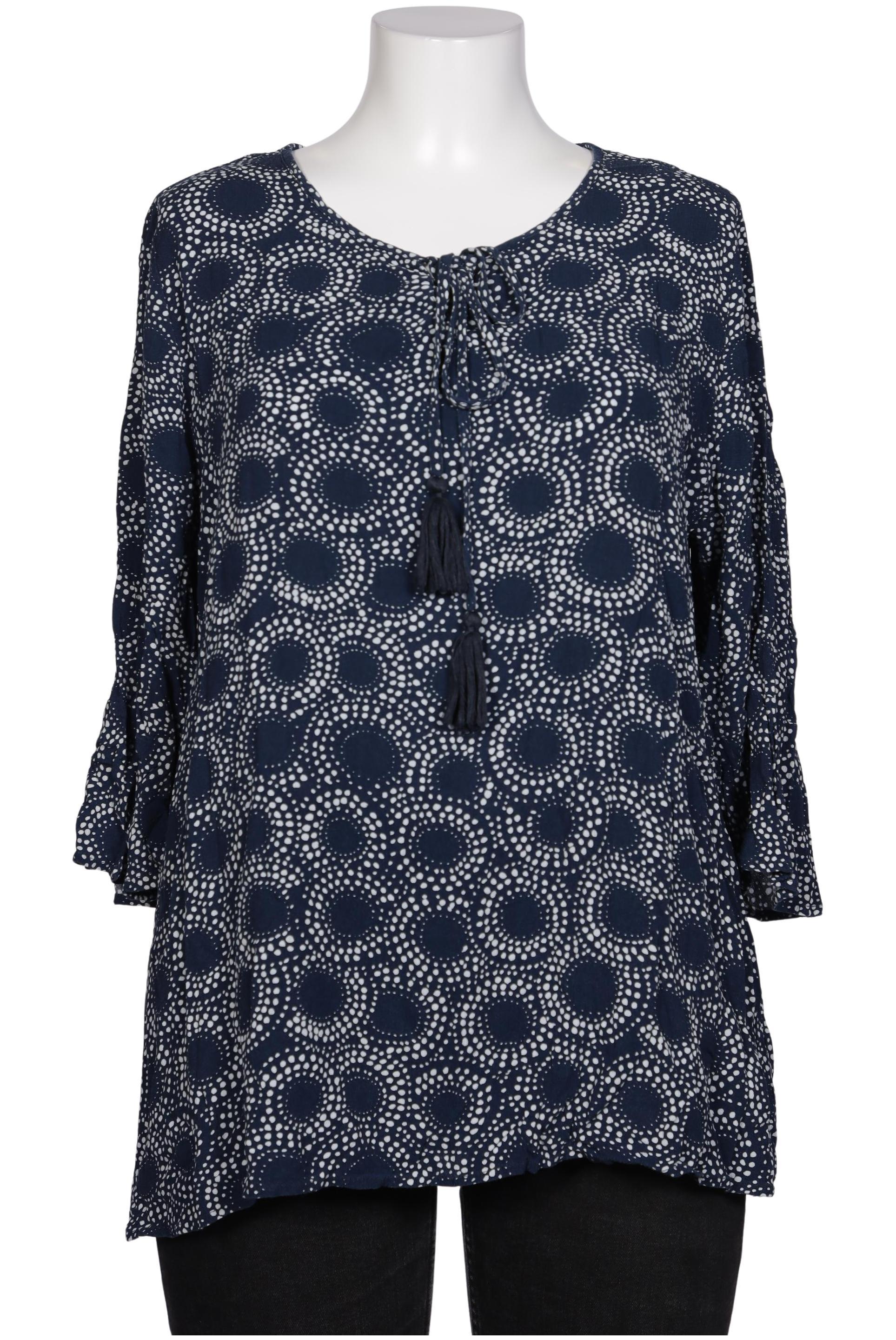 

Ulla Popken Damen Bluse, marineblau, Gr. 46