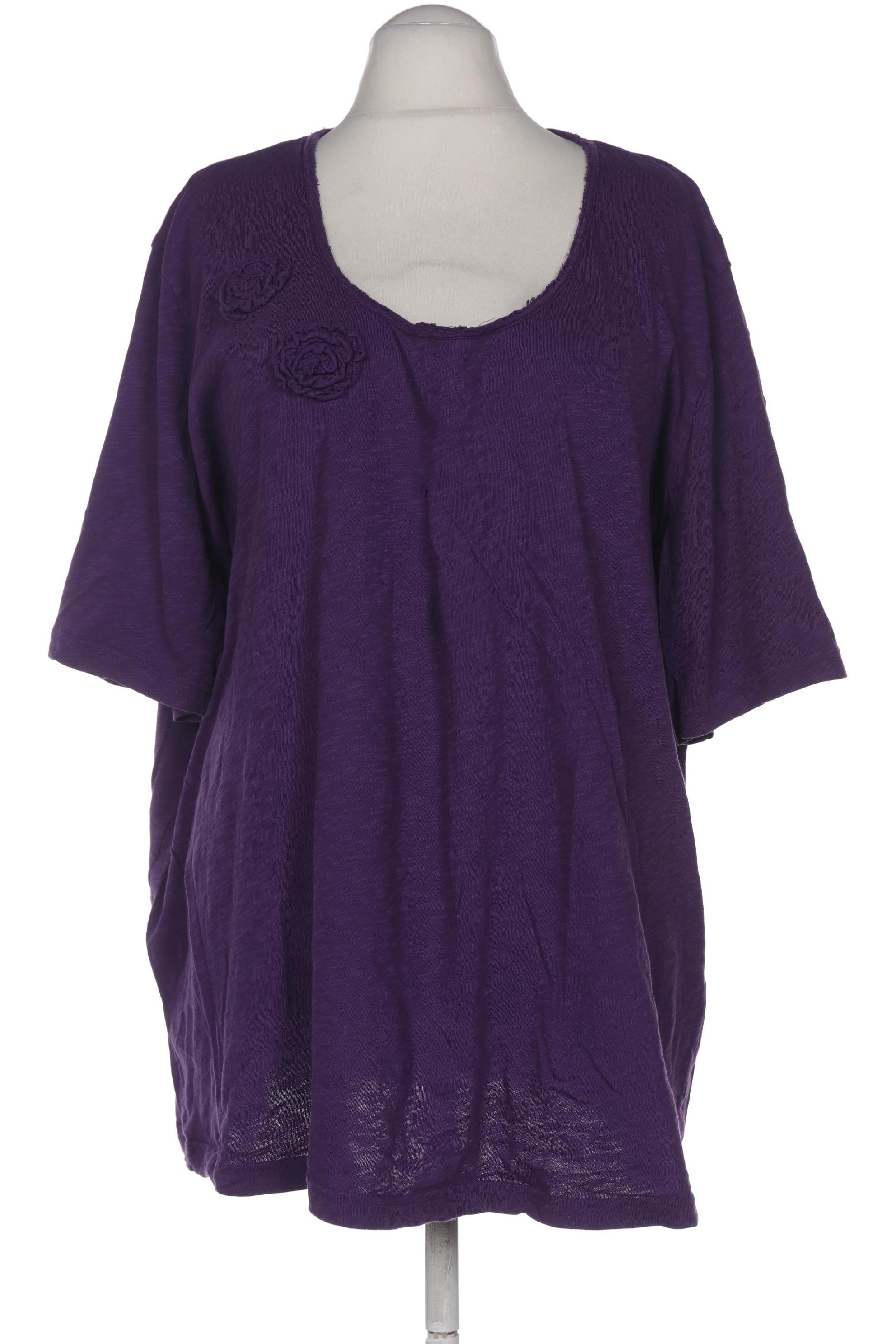 

Ulla Popken Damen T-Shirt, flieder, Gr. 62