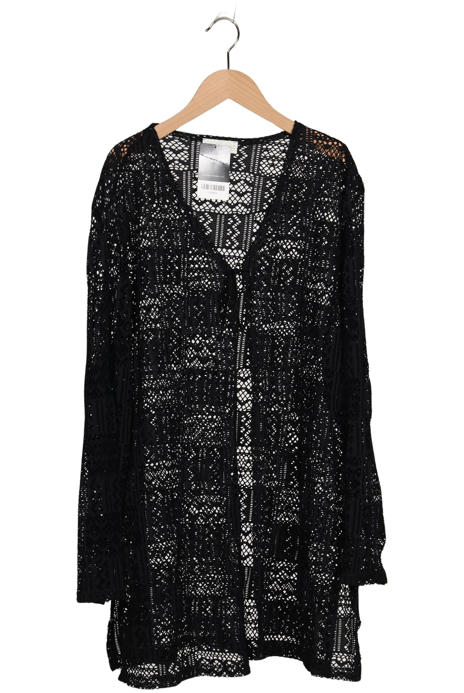 

Ulla Popken Damen Strickjacke, schwarz, Gr. 50