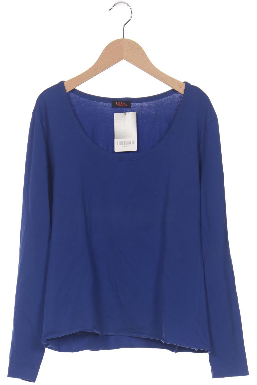 

Ulla Popken Damen Langarmshirt, blau, Gr. 38