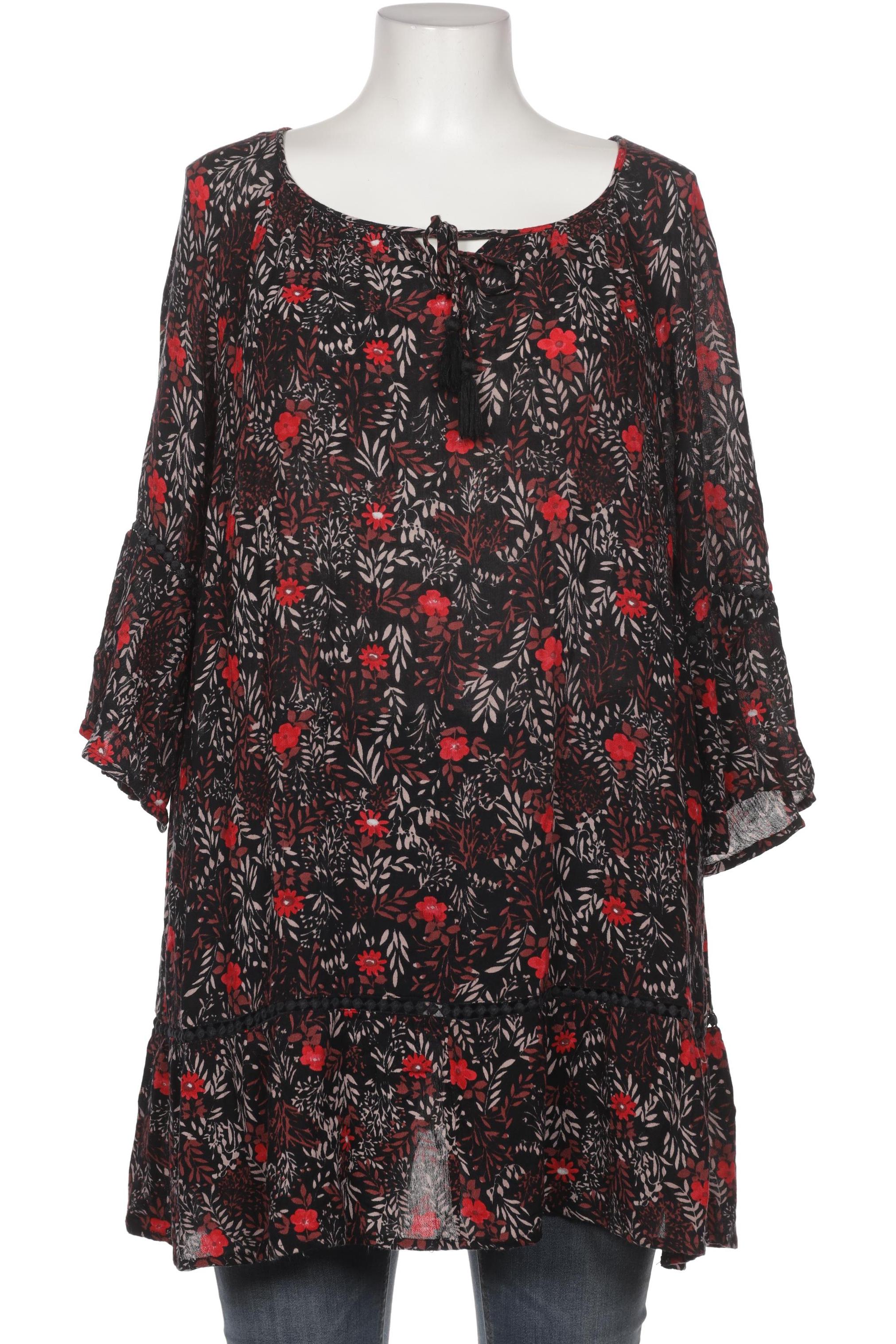 

Ulla Popken Damen Bluse, bordeaux, Gr. 50