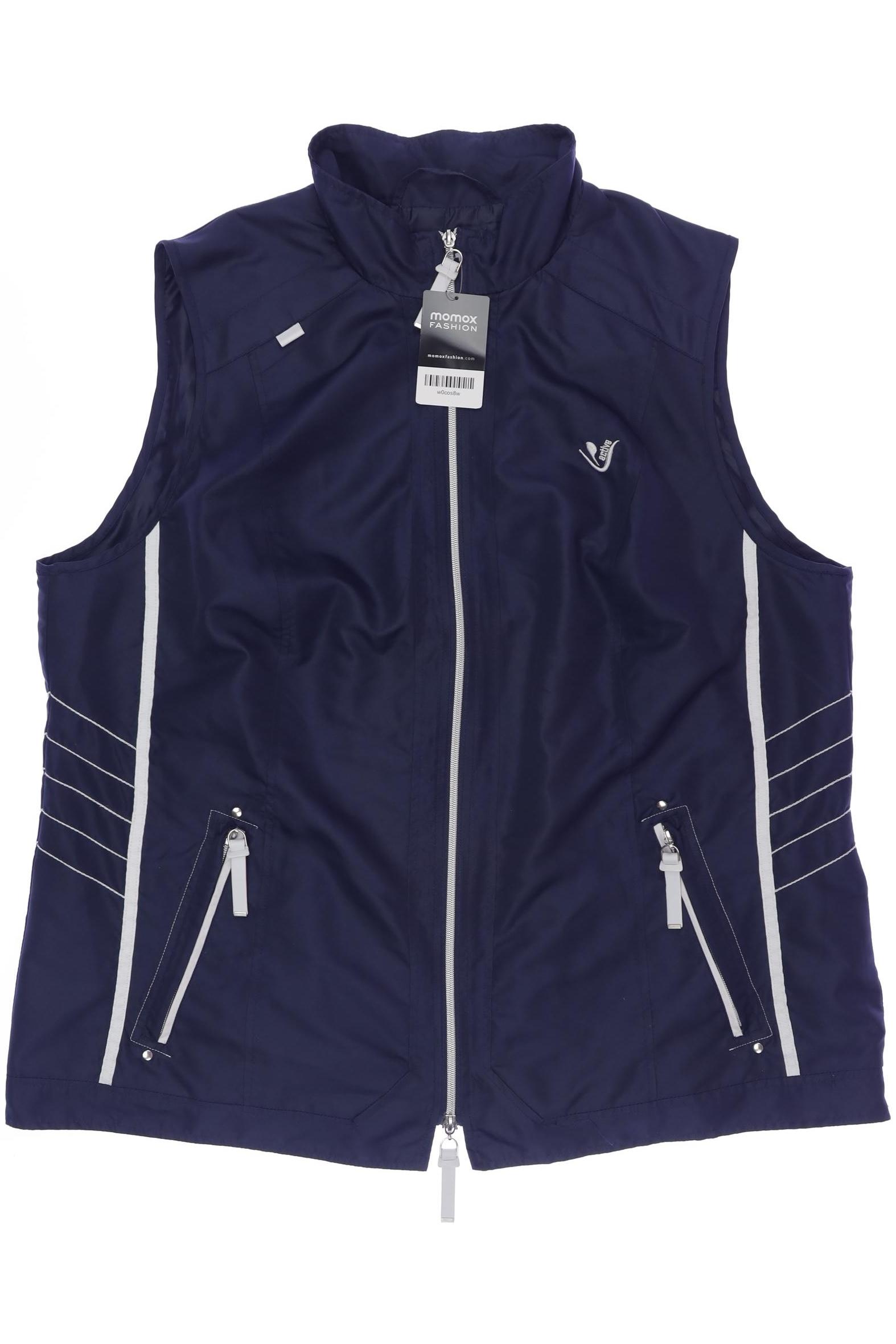 

Ulla Popken Damen Weste, marineblau, Gr. 46