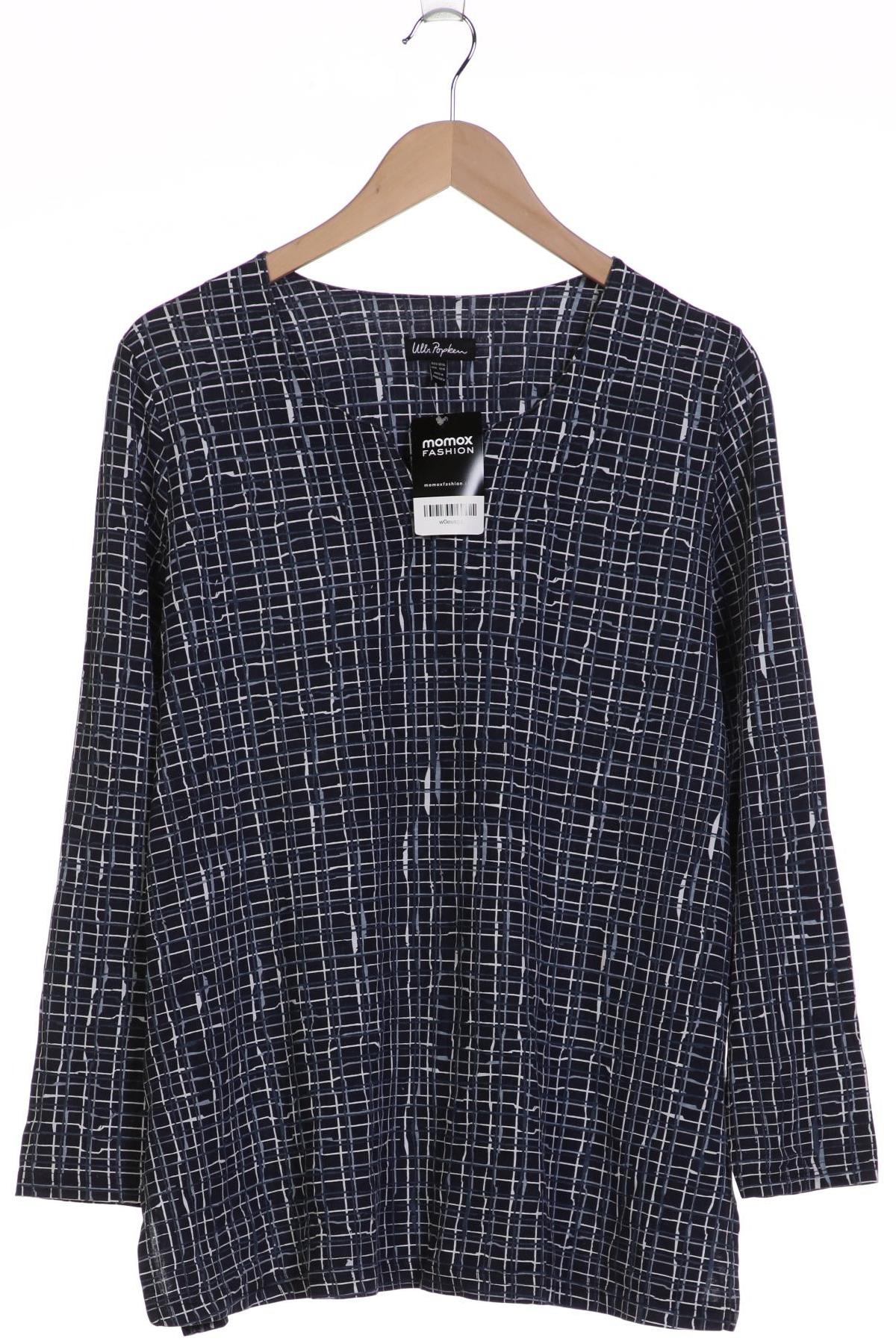 

Ulla Popken Damen Langarmshirt, marineblau, Gr. 42