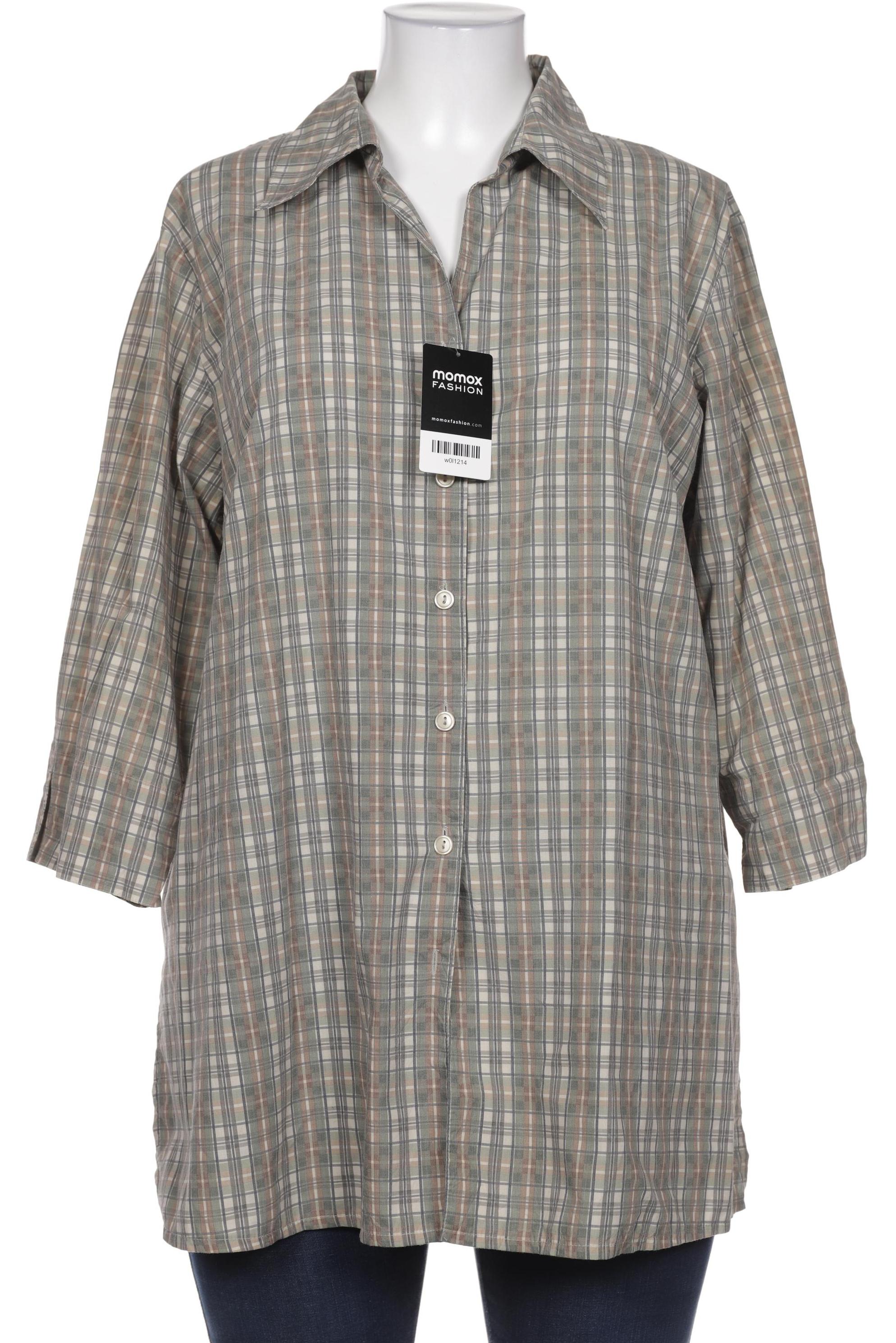 

Ulla Popken Damen Bluse, grün, Gr. 46
