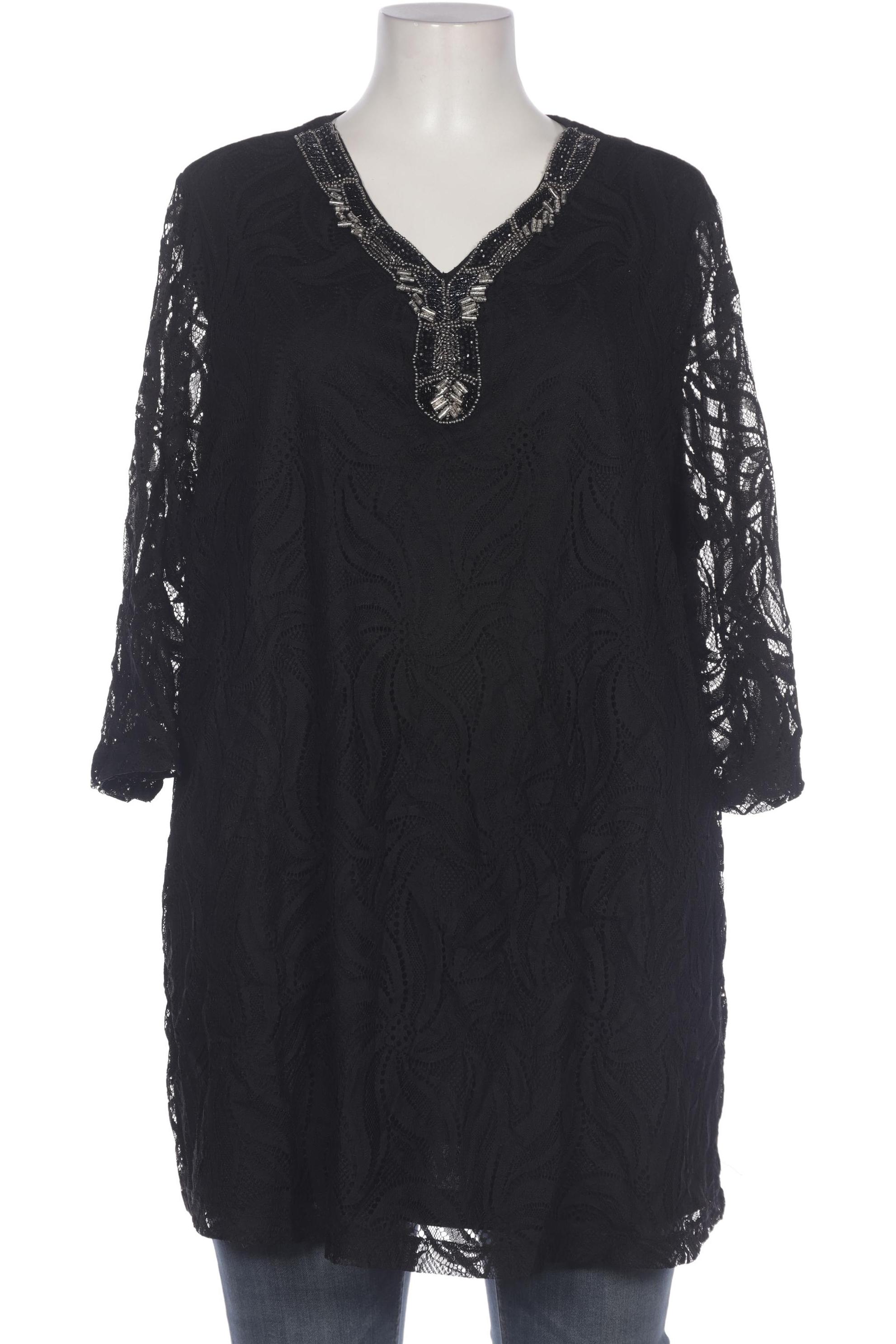 

Ulla Popken Damen Bluse, schwarz, Gr. 50