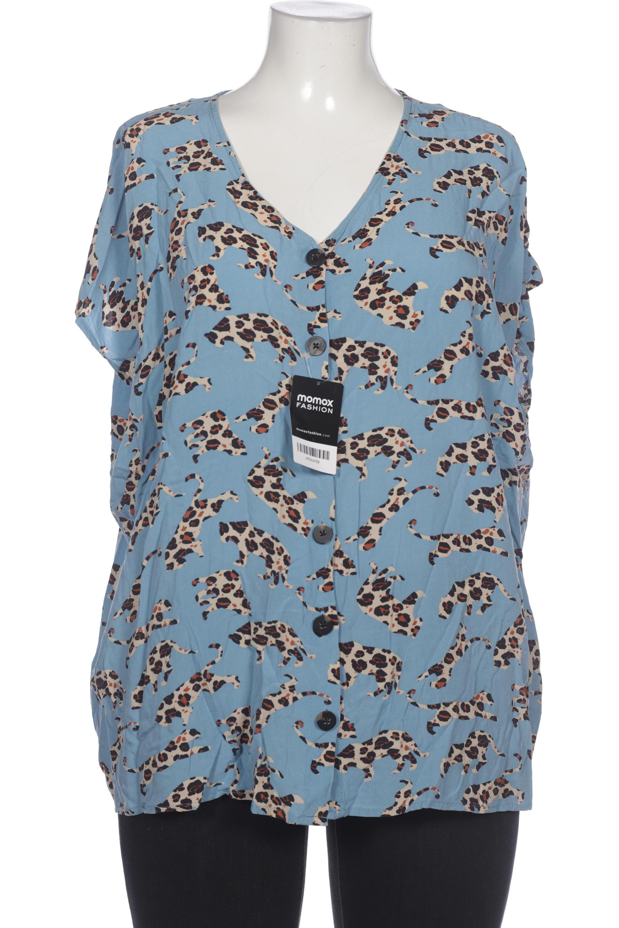 

Ulla Popken Damen Bluse, blau, Gr. 46