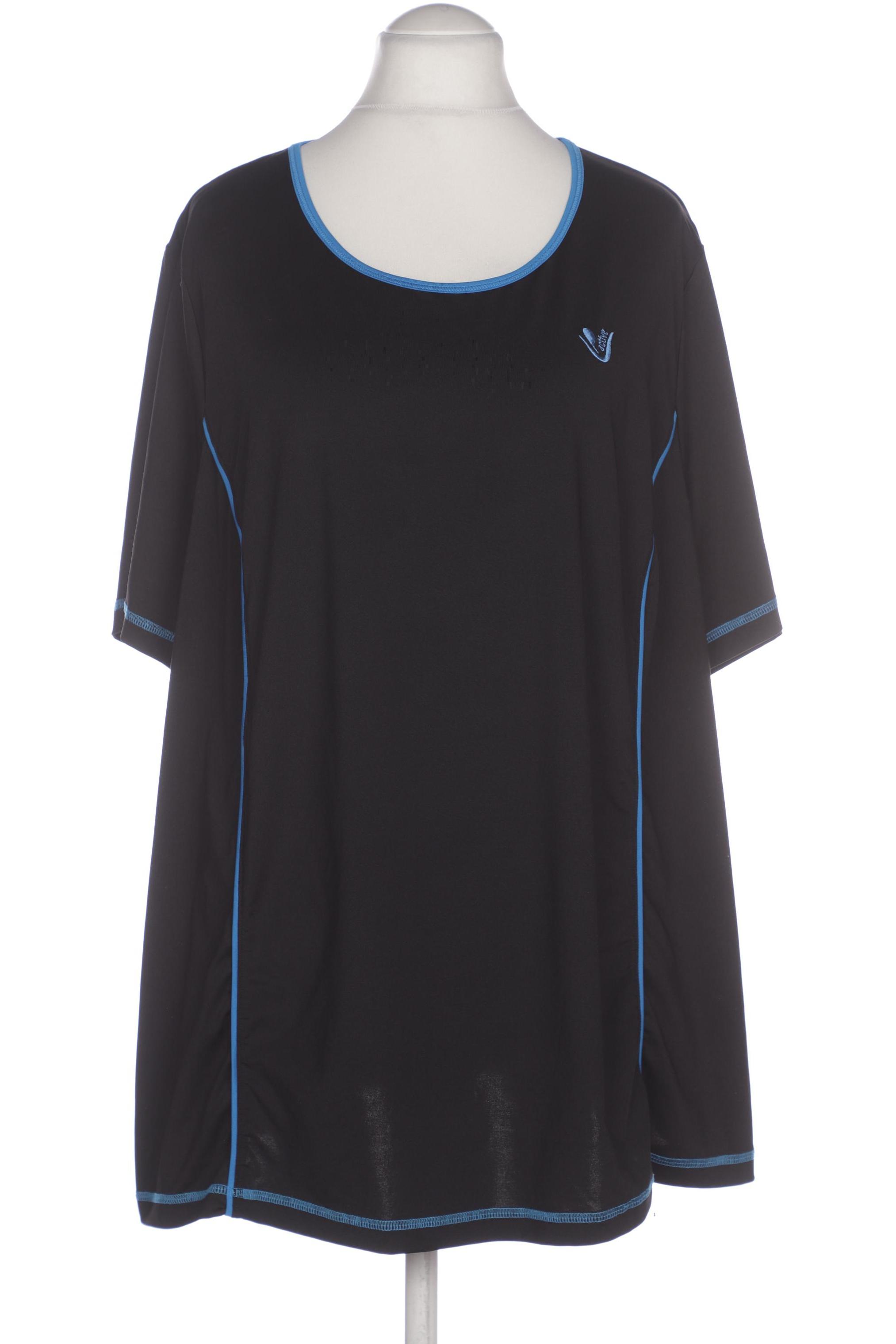 

Ulla Popken Damen T-Shirt, schwarz, Gr. 54