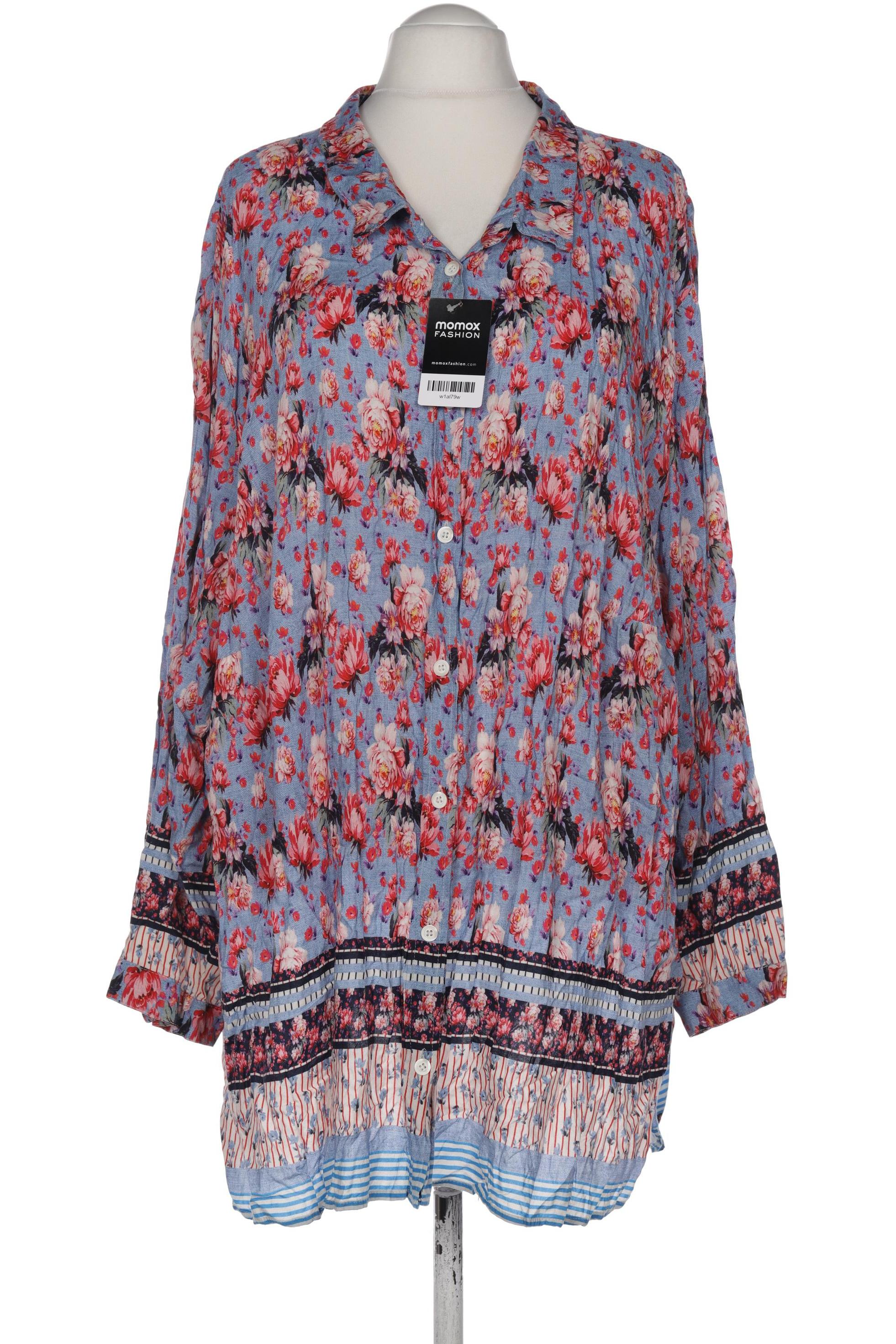

Ulla Popken Damen Bluse, blau, Gr. 62