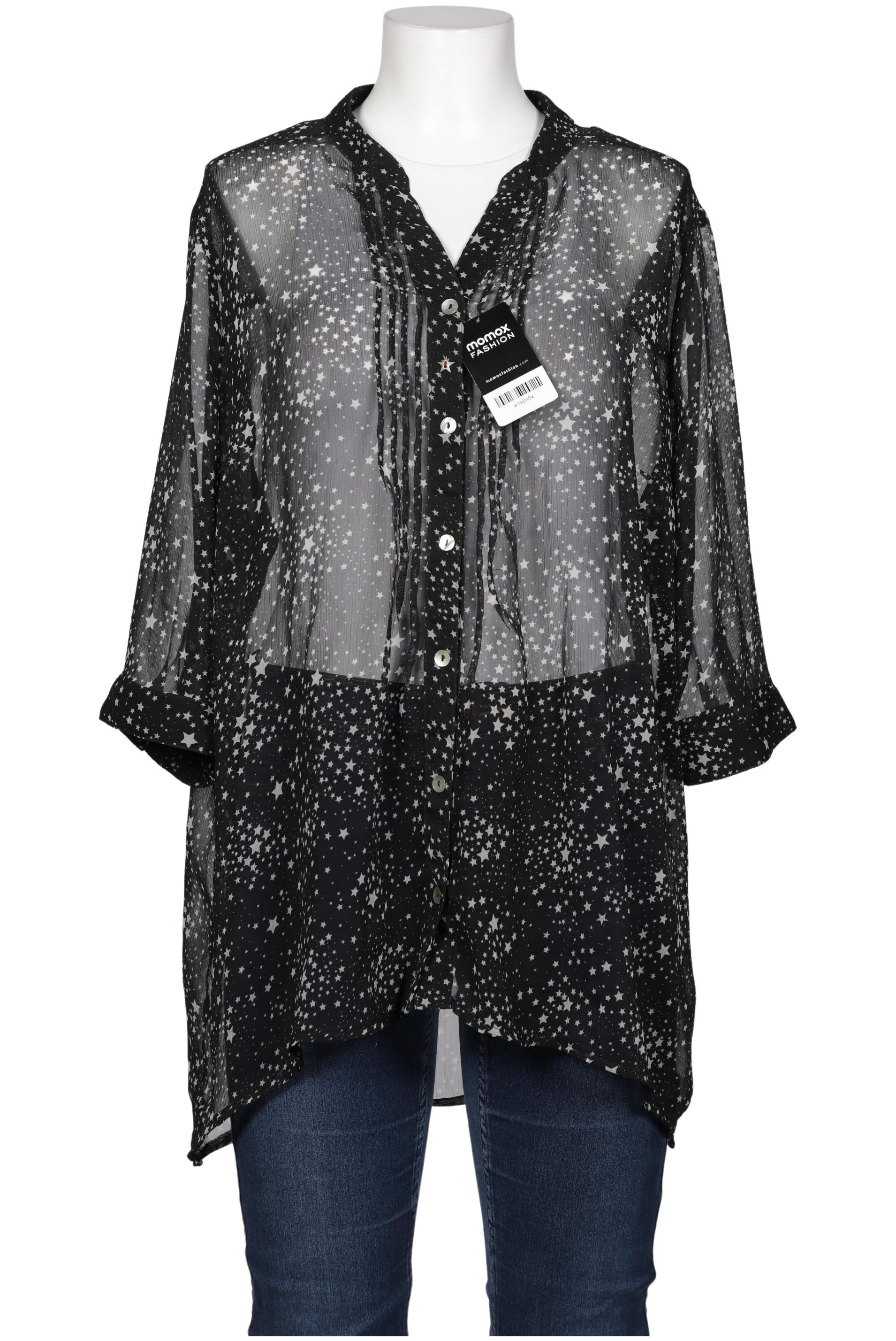 

Ulla Popken Damen Bluse, schwarz, Gr. 50