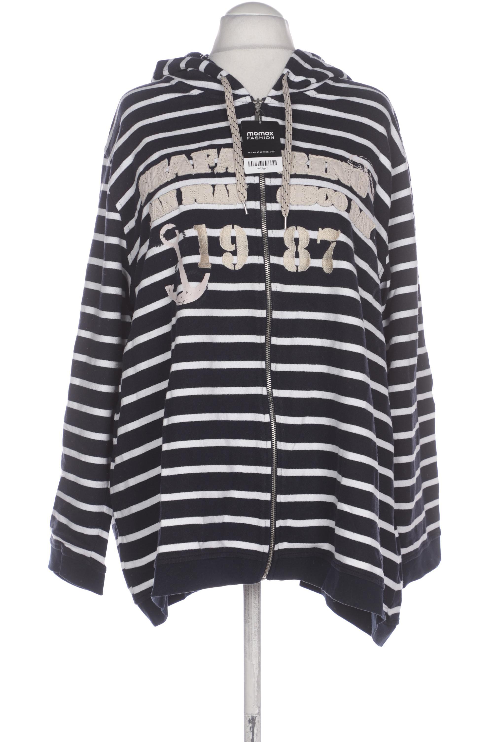 

Ulla Popken Damen Kapuzenpullover, marineblau, Gr. 54