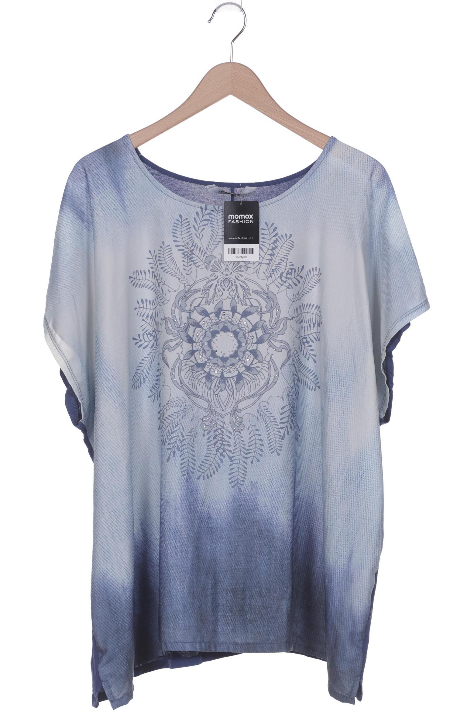 

Ulla Popken Damen T-Shirt, blau, Gr. 48
