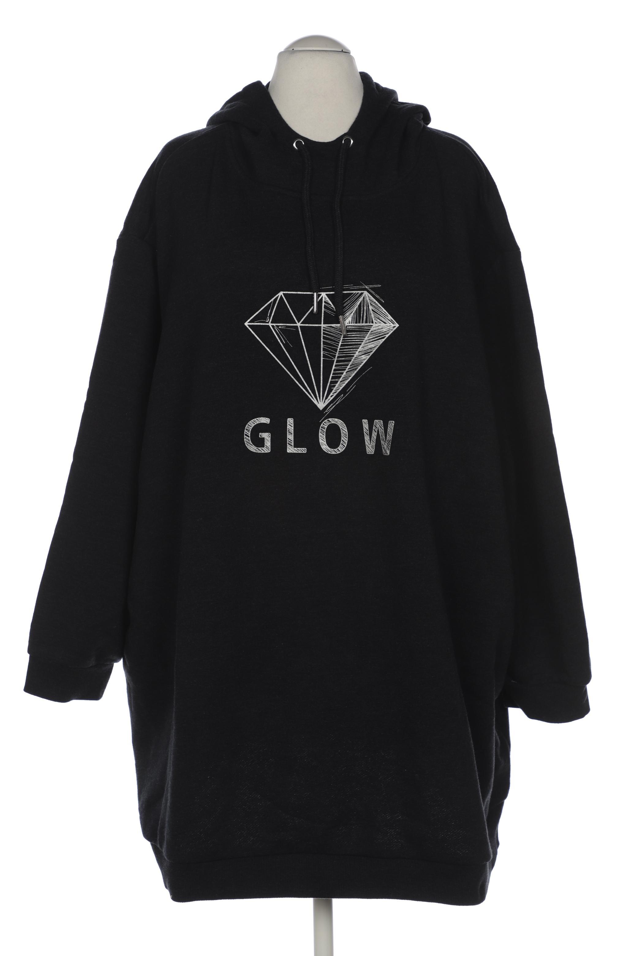 

Ulla Popken Damen Kapuzenpullover, schwarz, Gr. 58