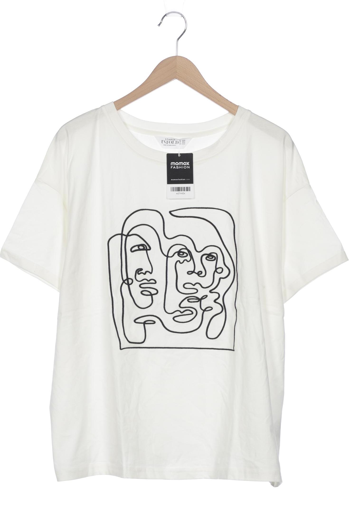 

Ulla Popken Damen T-Shirt, weiß, Gr. 46