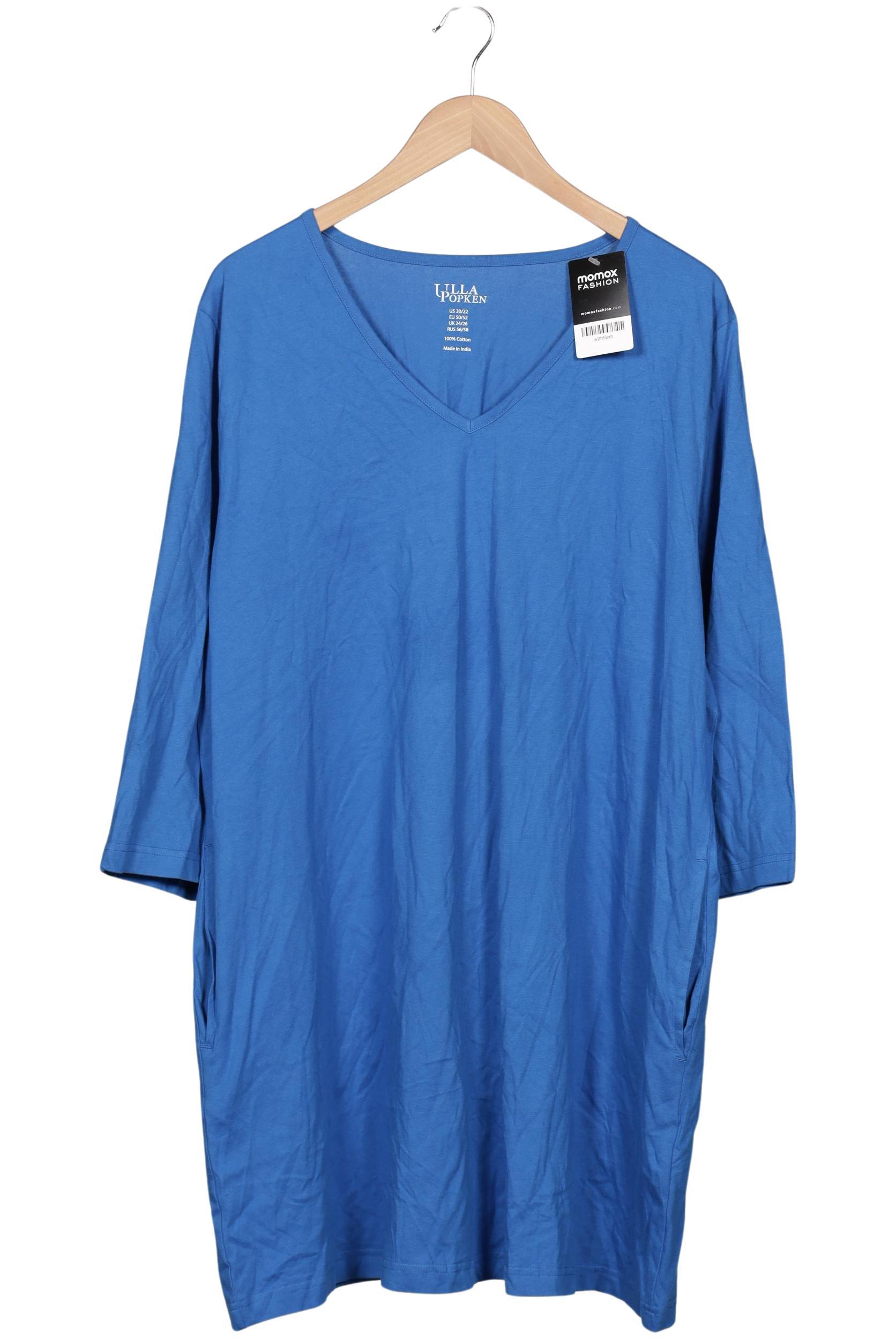 

Ulla Popken Damen Langarmshirt, blau, Gr. 50