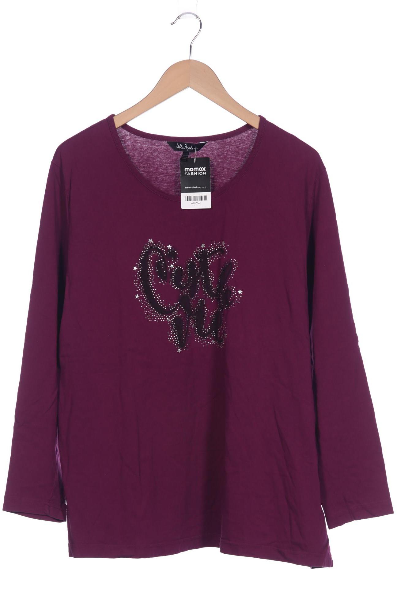 

Ulla Popken Damen Langarmshirt, bordeaux, Gr. 50