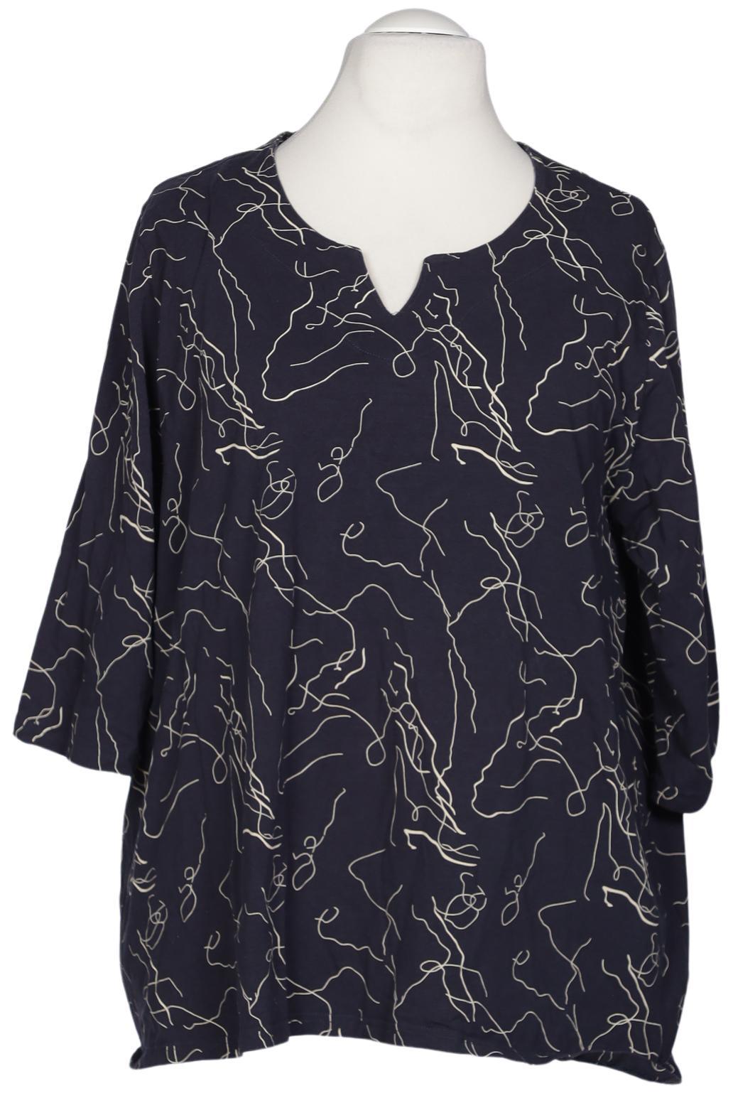 

Ulla Popken Damen T-Shirt, marineblau, Gr. 54