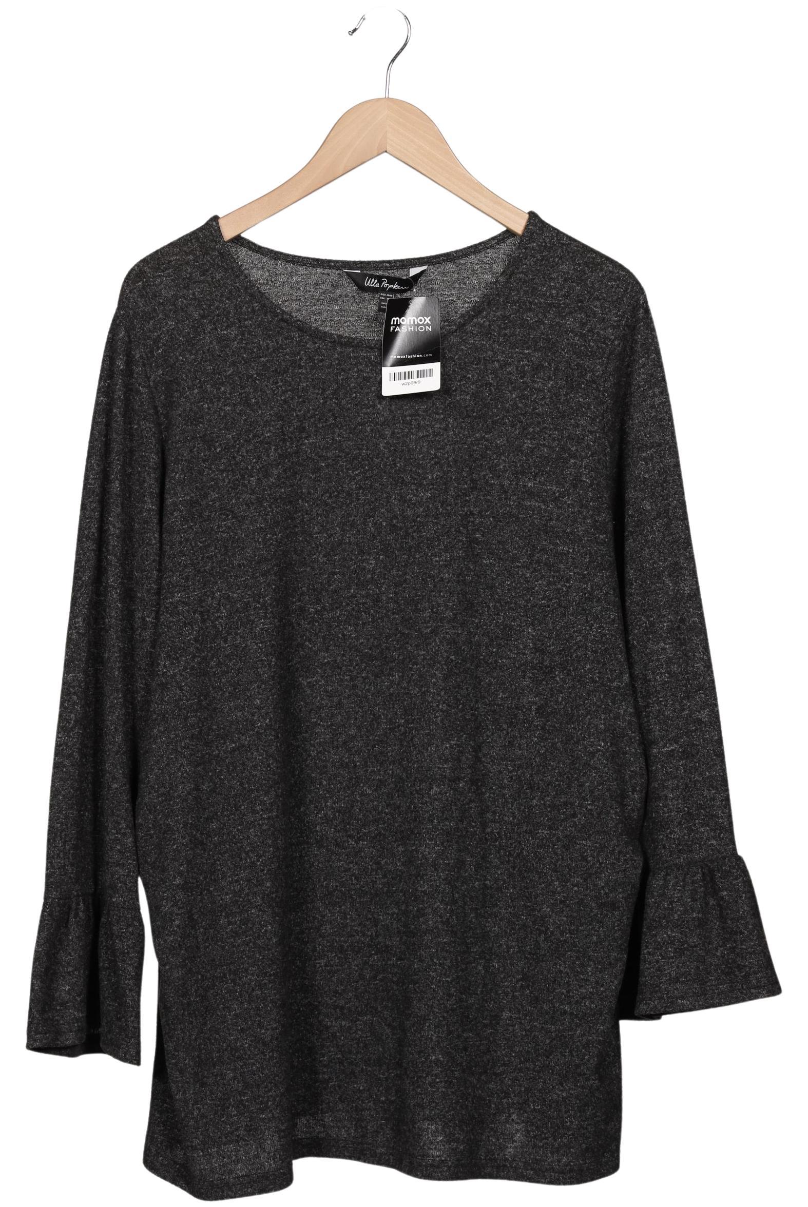 

Ulla Popken Damen Langarmshirt, grau, Gr. 46