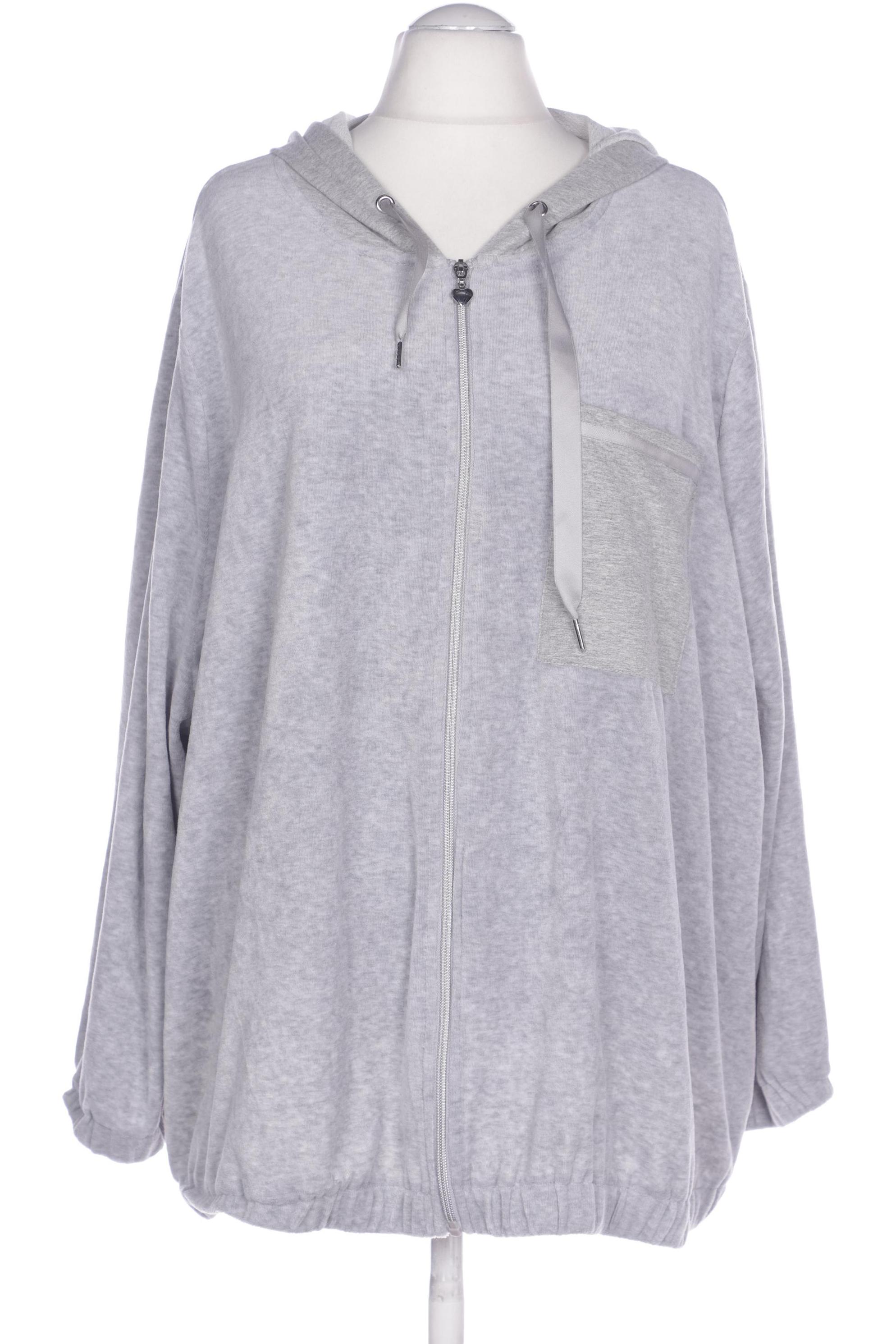 

Ulla Popken Damen Kapuzenpullover, grau