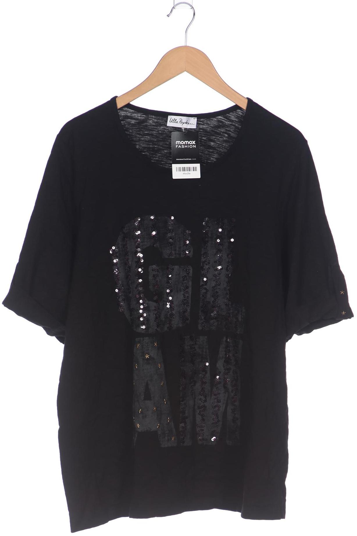 

Ulla Popken Damen T-Shirt, schwarz, Gr. 46