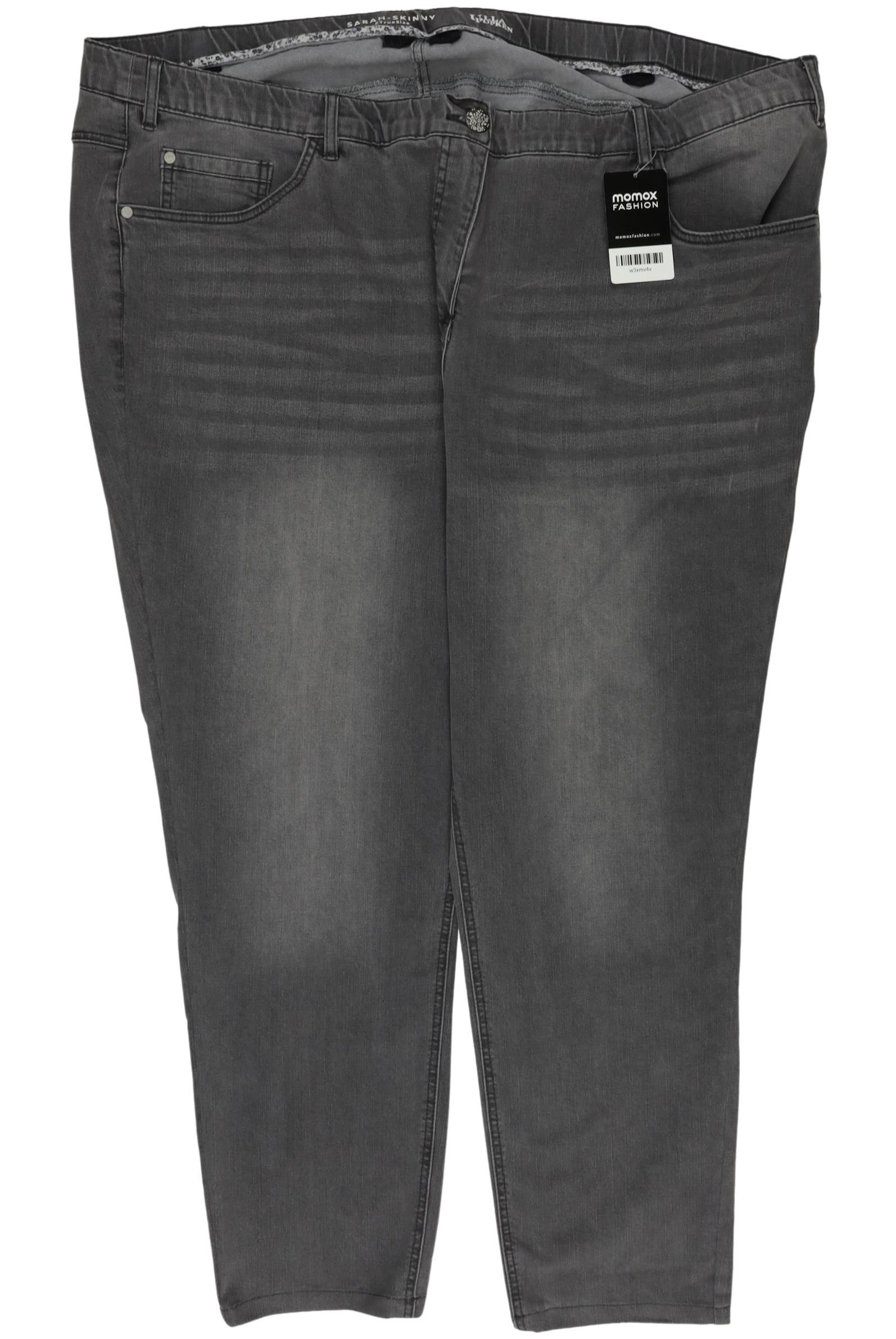 

Ulla Popken Damen Jeans, grau, Gr. 44