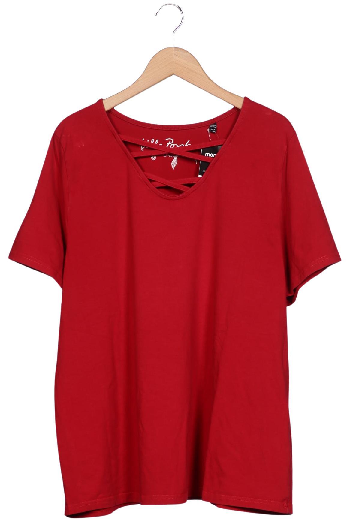 

Ulla Popken Damen T-Shirt, rot, Gr. 50