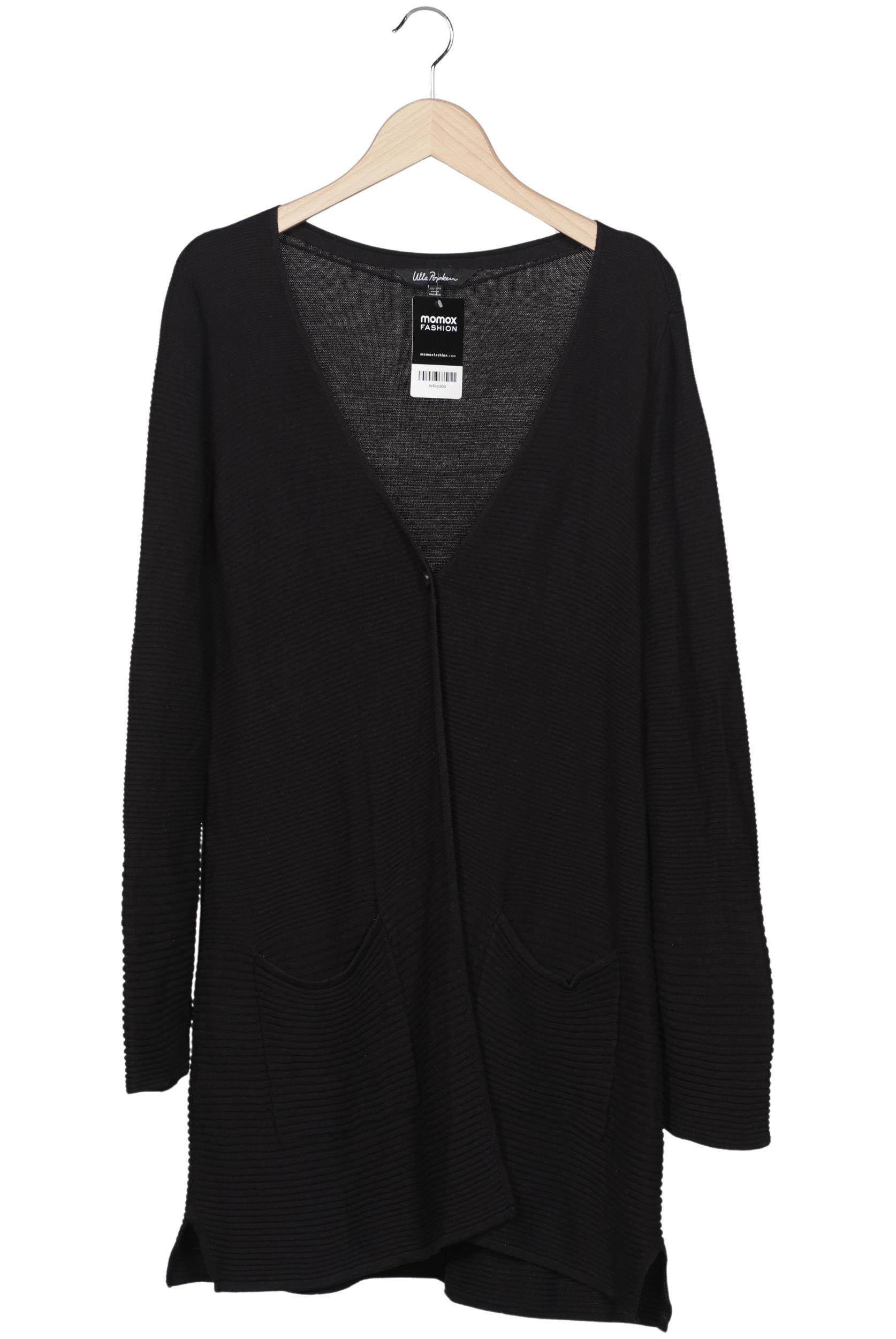 

Ulla Popken Damen Strickjacke, schwarz, Gr. 46