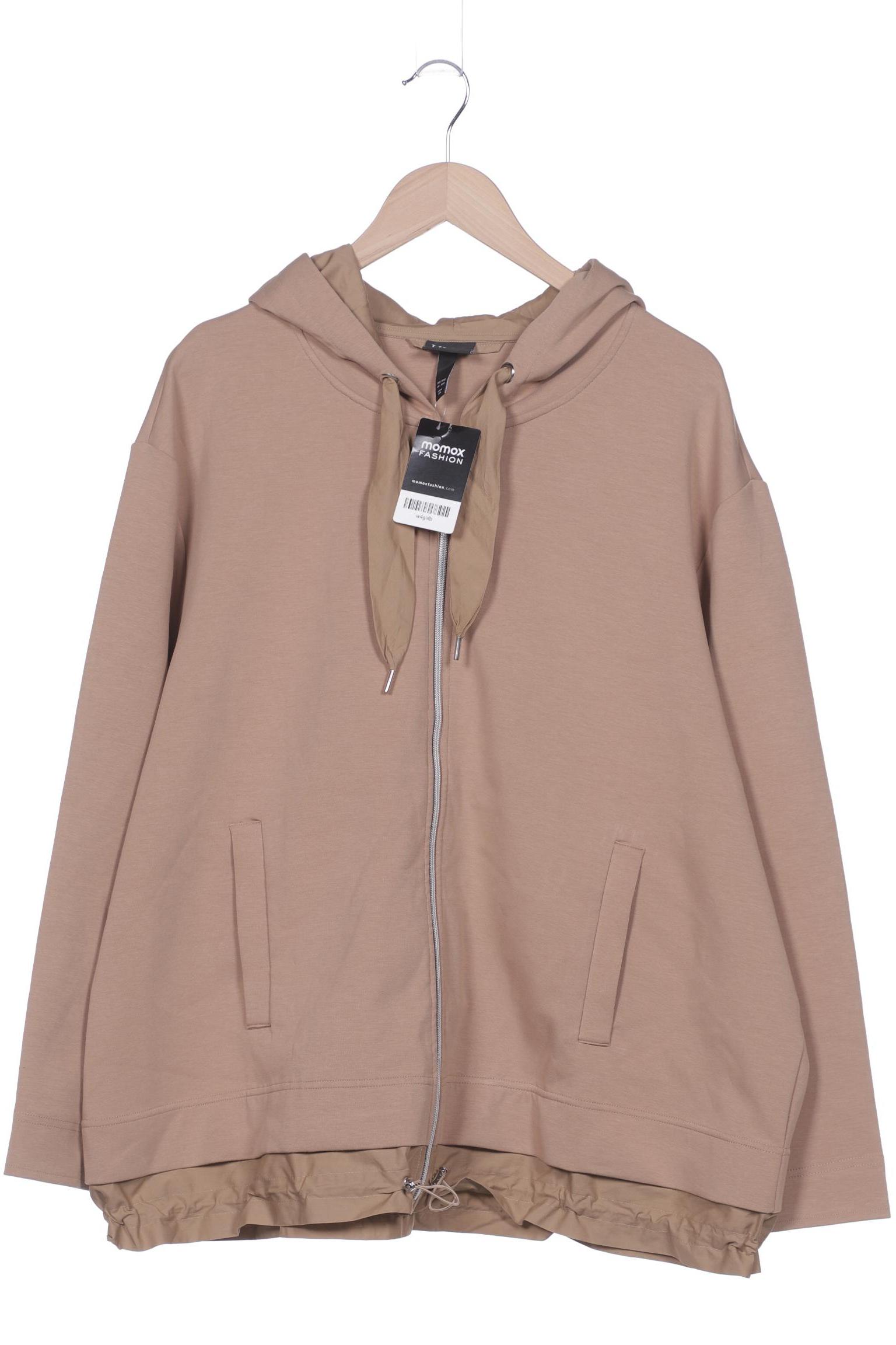 

Ulla Popken Damen Kapuzenpullover, beige, Gr. 50