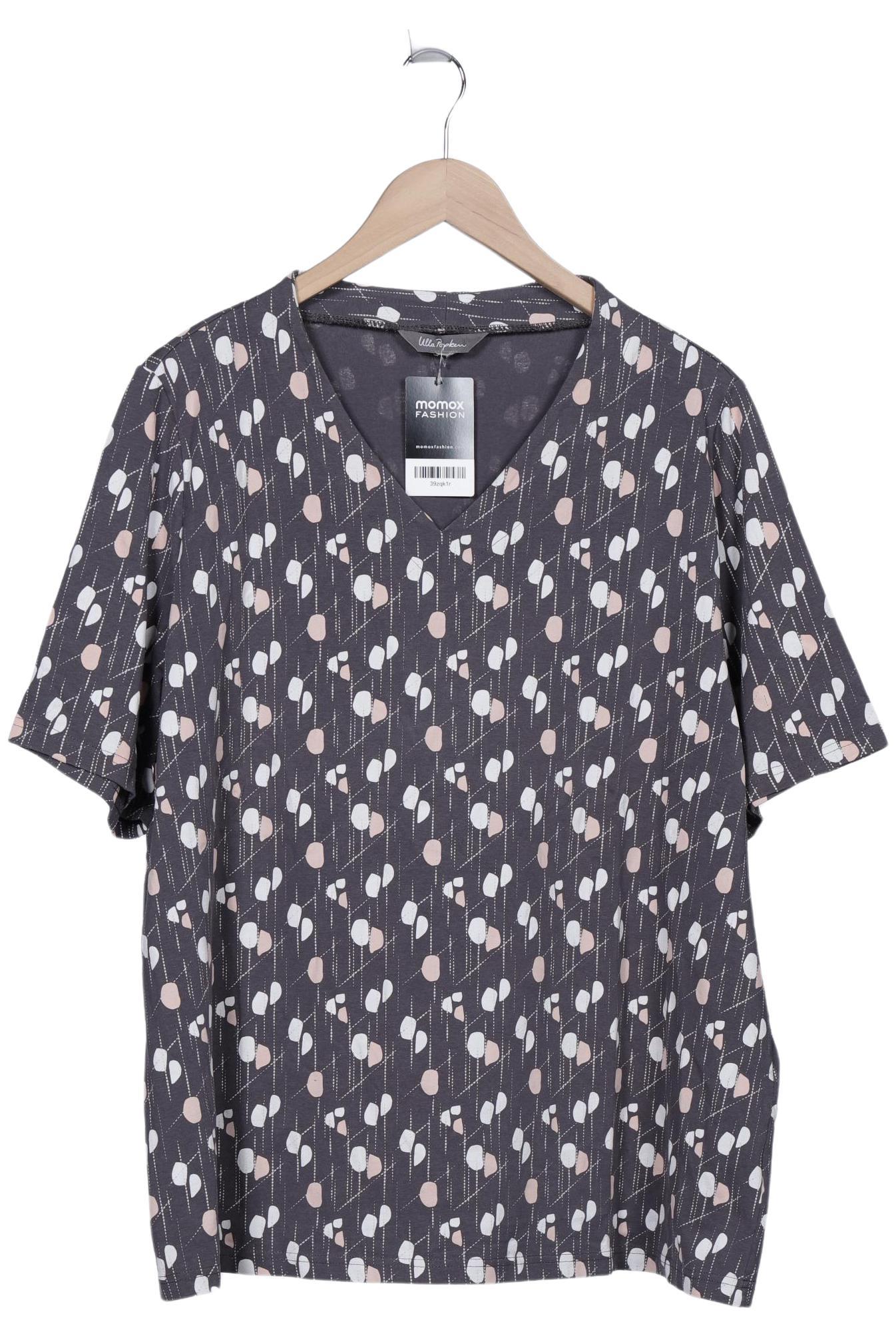 

Ulla Popken Damen T-Shirt, grau, Gr. 48