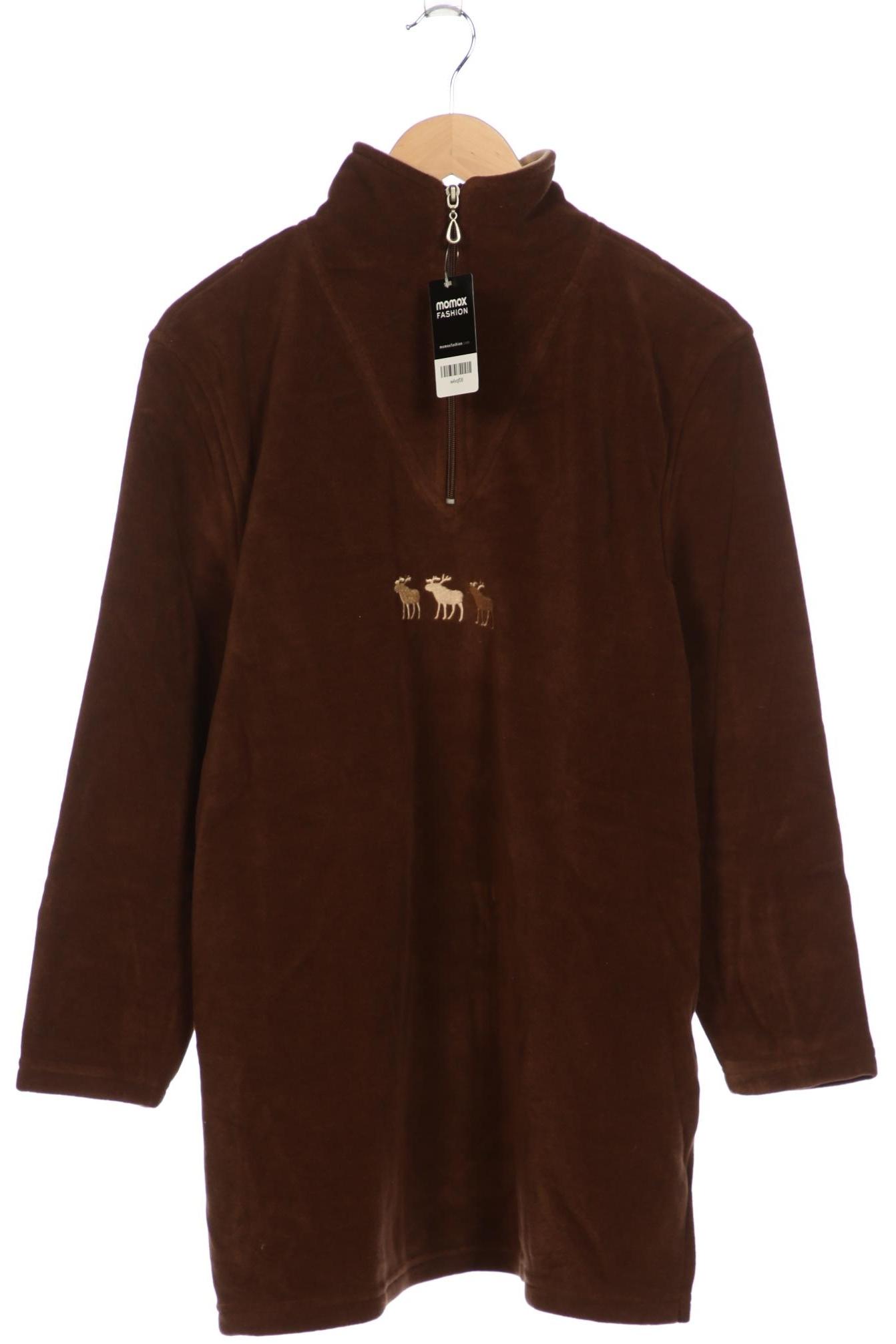 

Ulla Popken Damen Sweatshirt, braun, Gr. 46