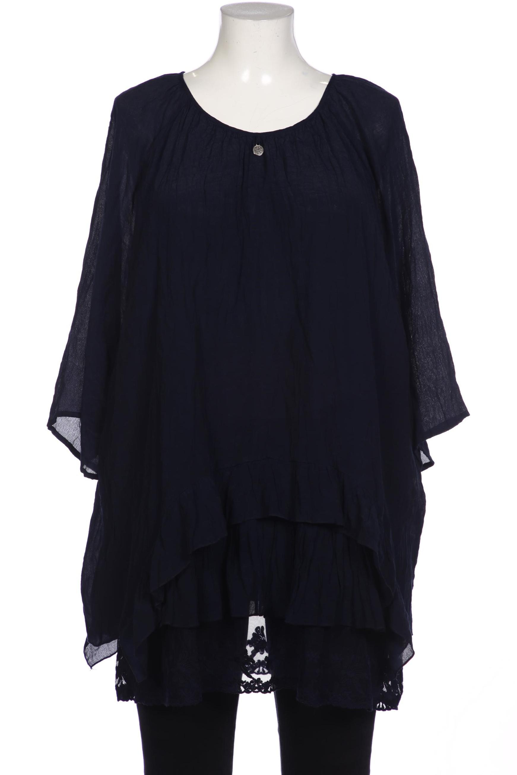 

Ulla Popken Damen Bluse, marineblau, Gr. 46