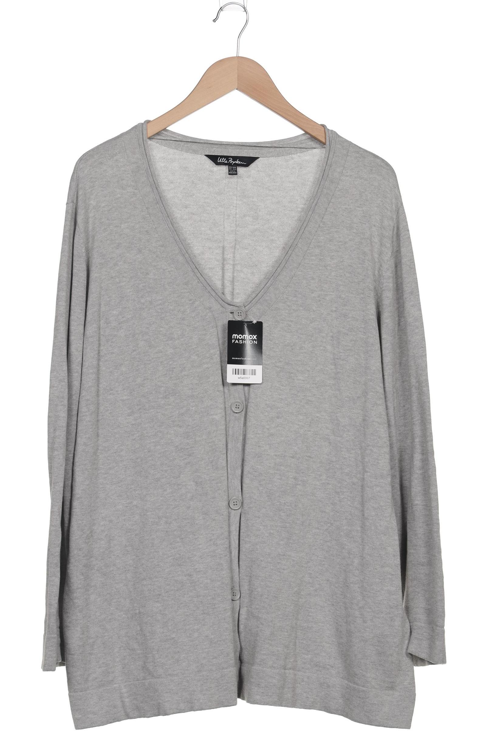 

Ulla Popken Damen Strickjacke, grau, Gr. 46
