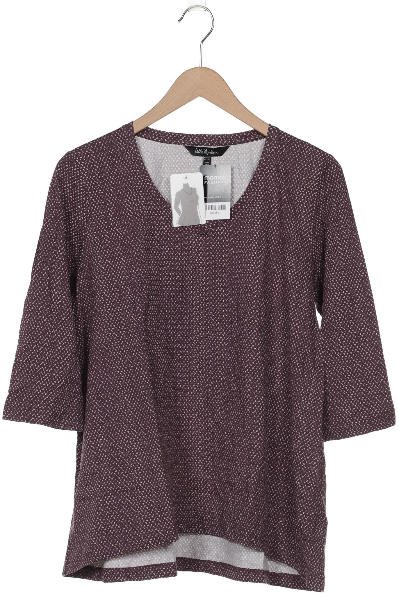 

Ulla Popken Damen Langarmshirt, bordeaux