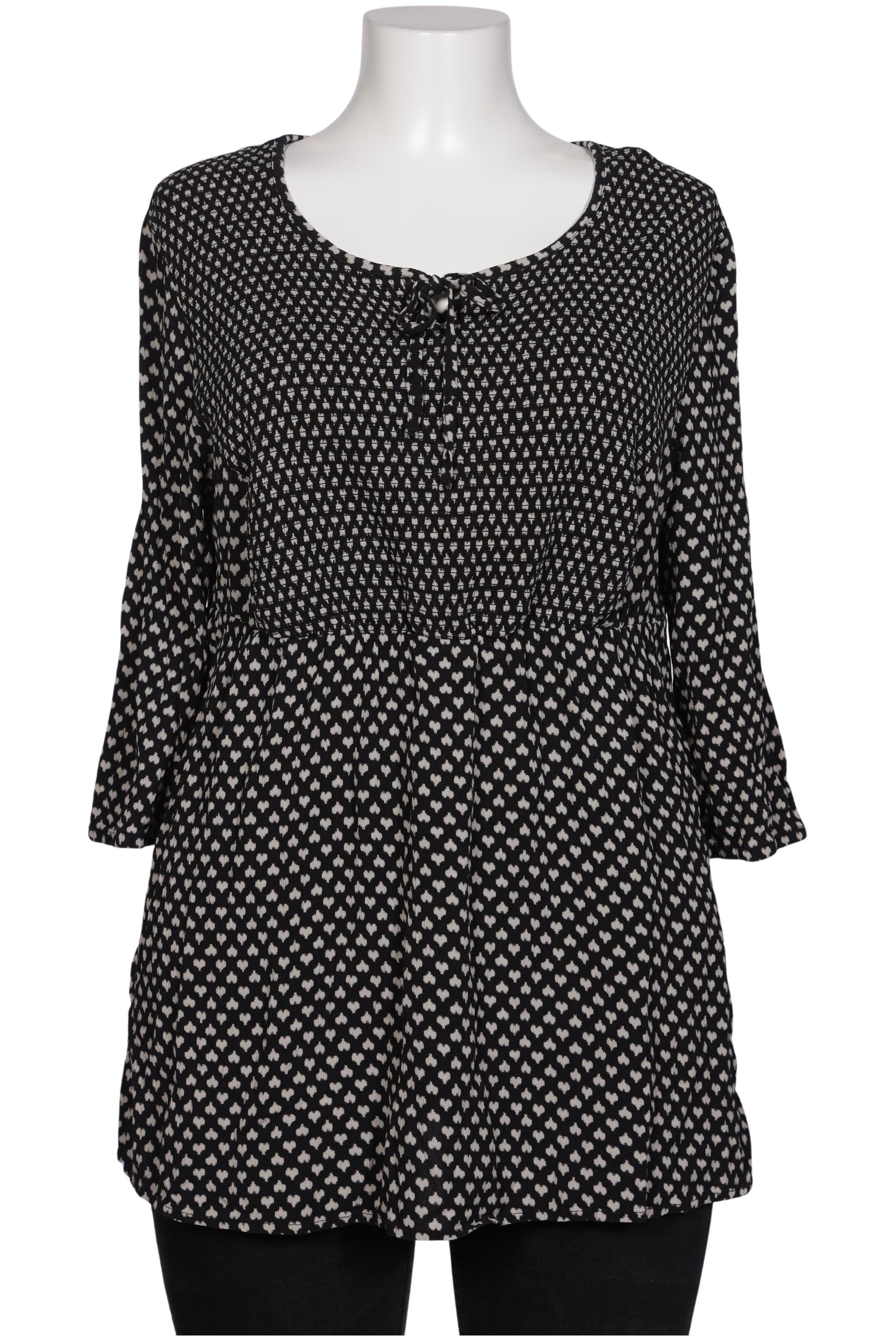 

Ulla Popken Damen Bluse, schwarz, Gr. 42